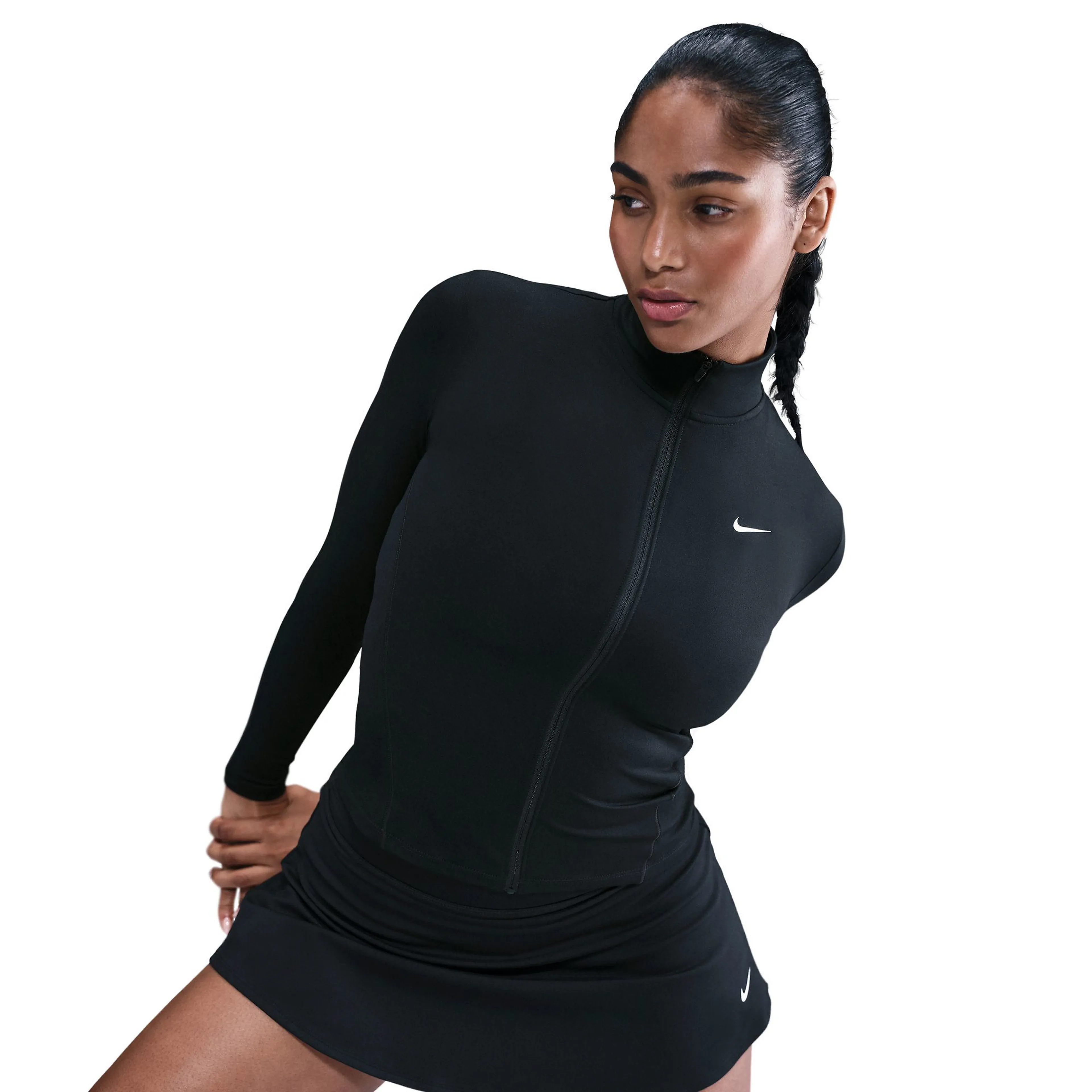 Nike One Fitted Women's Dri-FIT Full-Zip Jacket