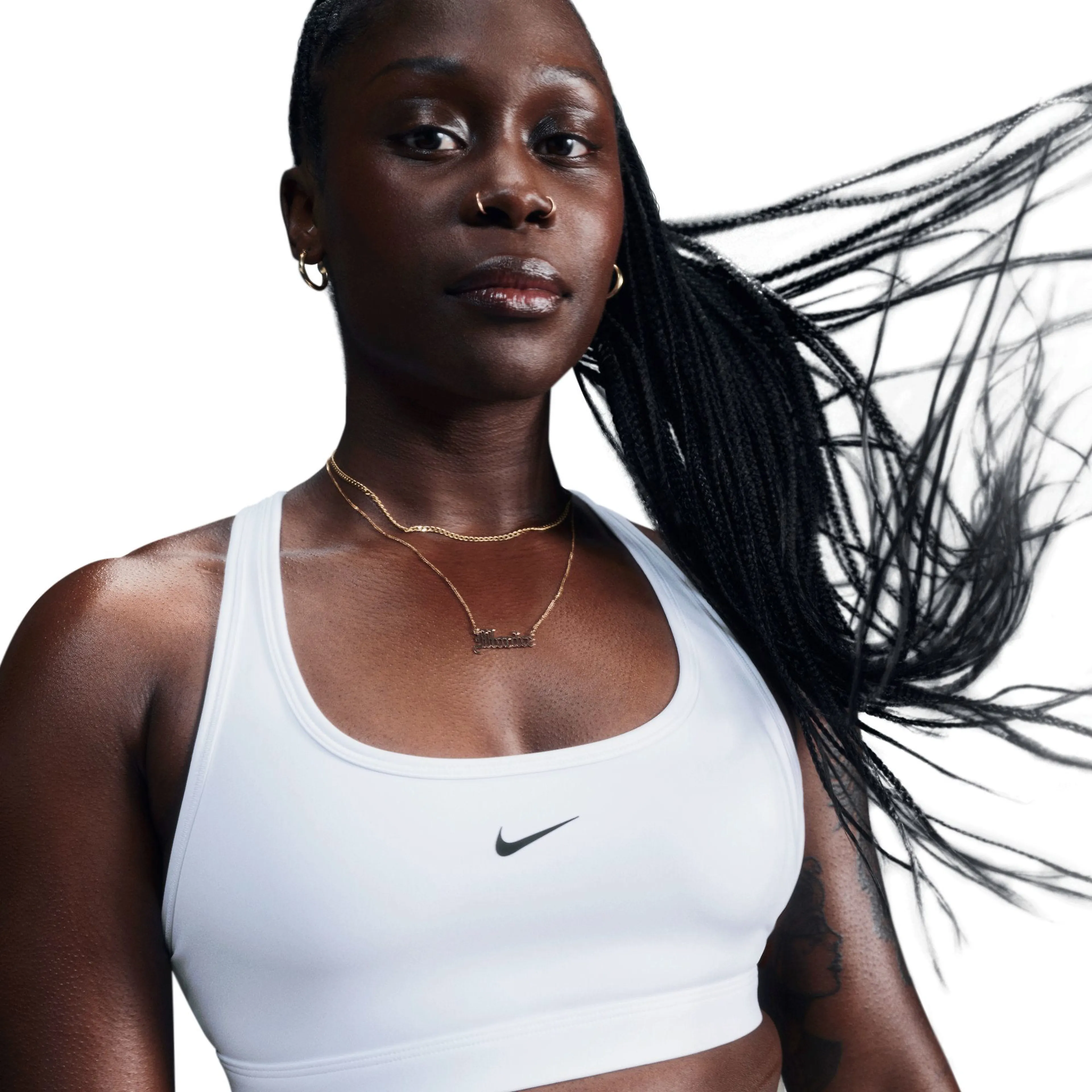 Swoosh Light Support sports-BH dame