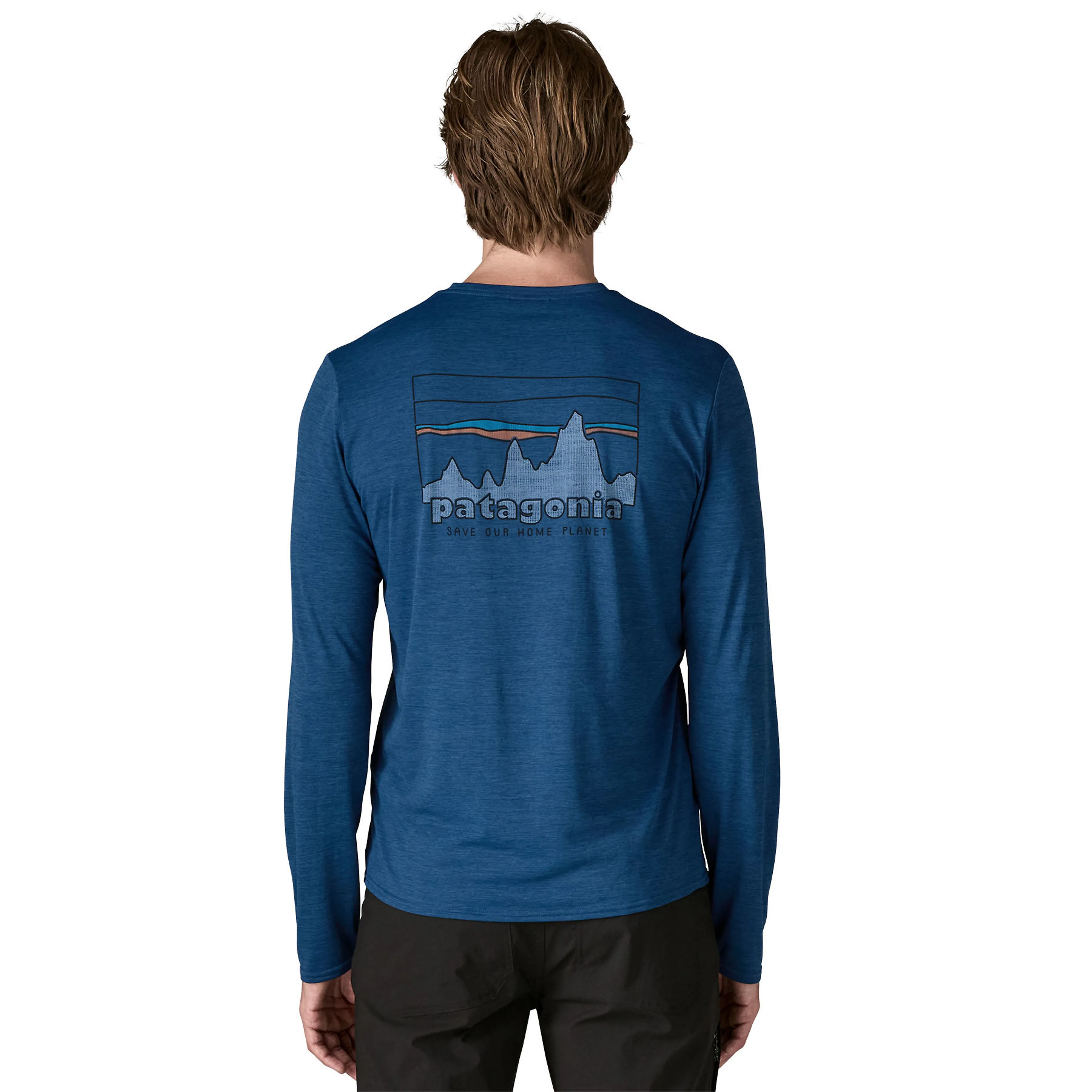 M's L/S Cap Cool Daily Graphic Shirt