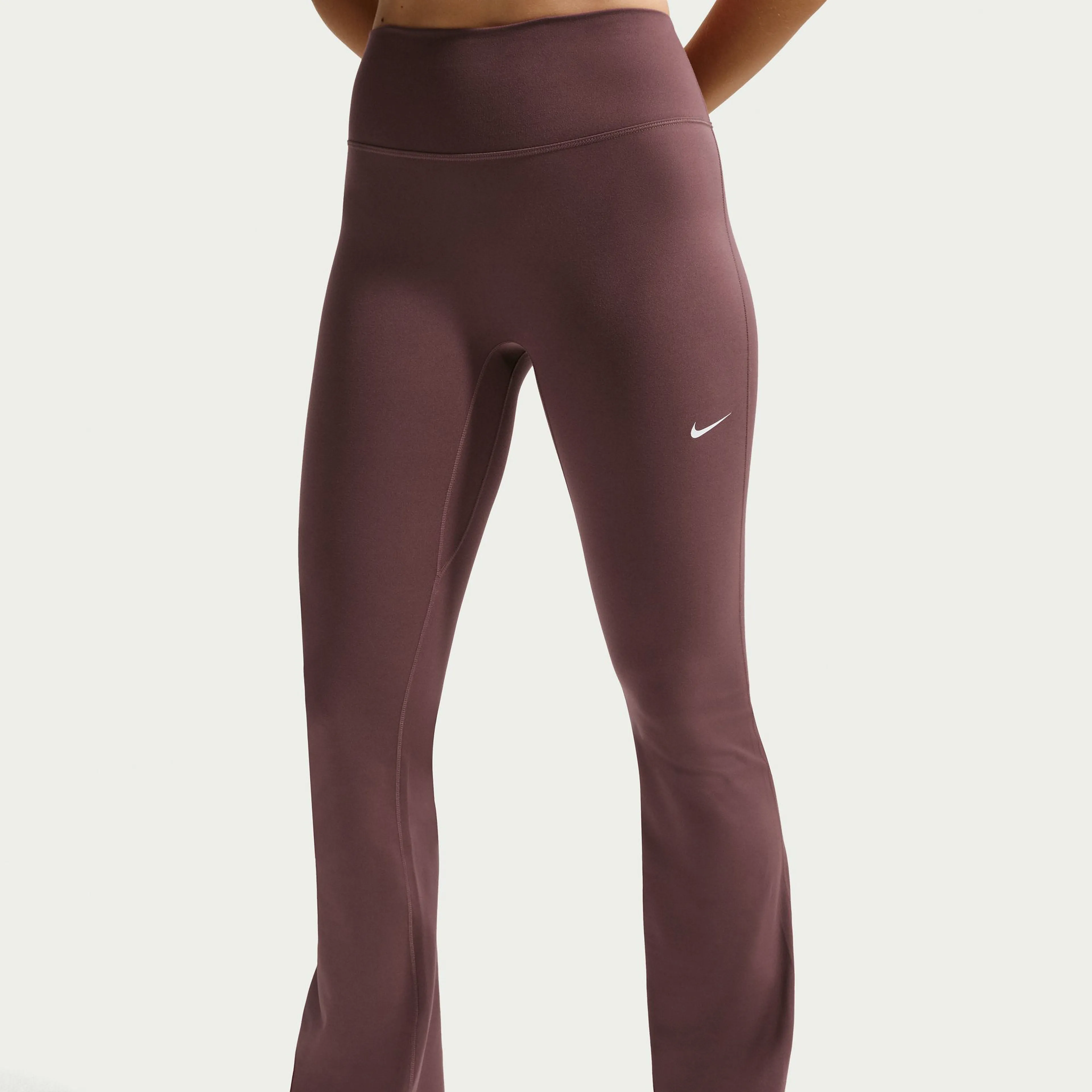 One Women's High-Waisted Flared Leggings