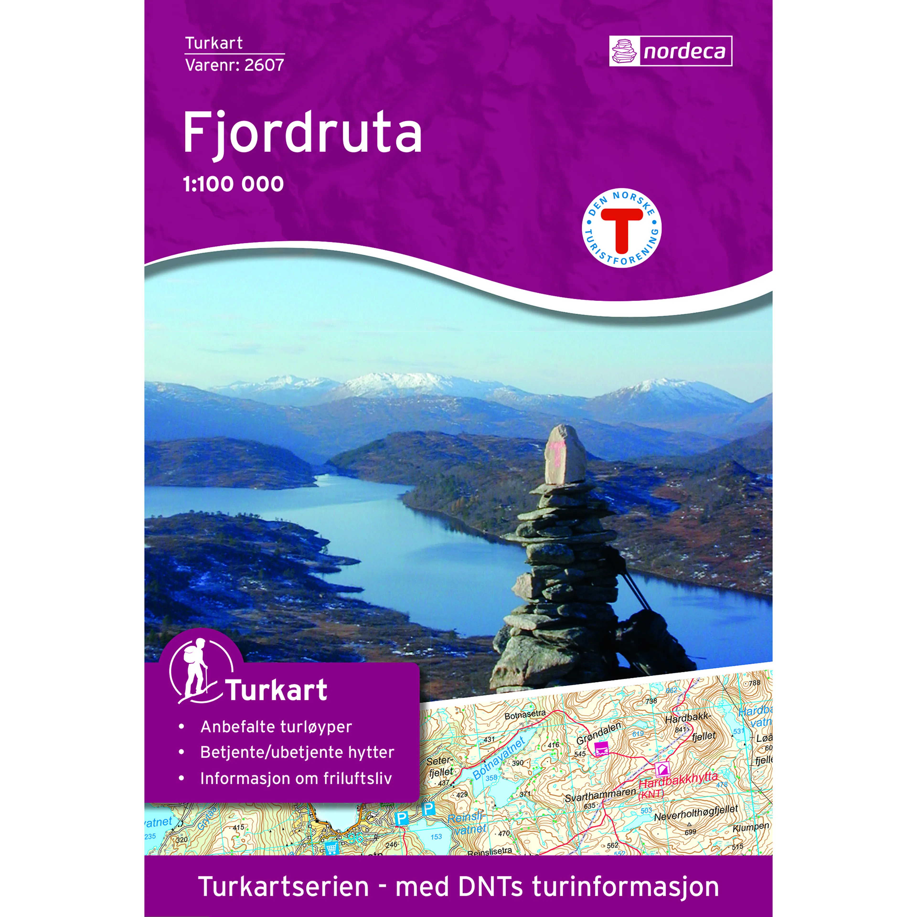 FJORDRUTA 1:100 000 FJORDRUTA 1:100 000
