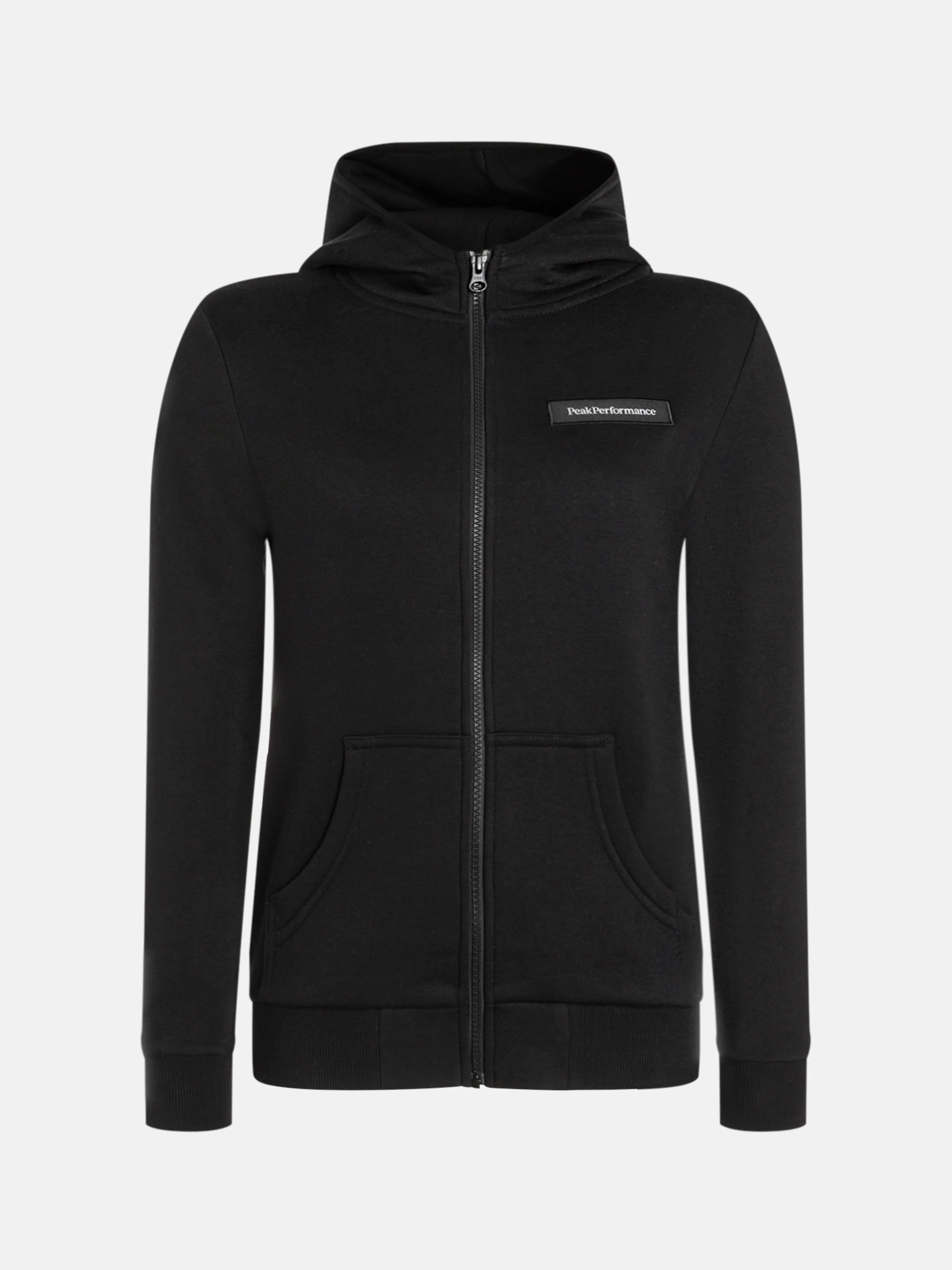 W Logo Zip Hood Sweatshirt