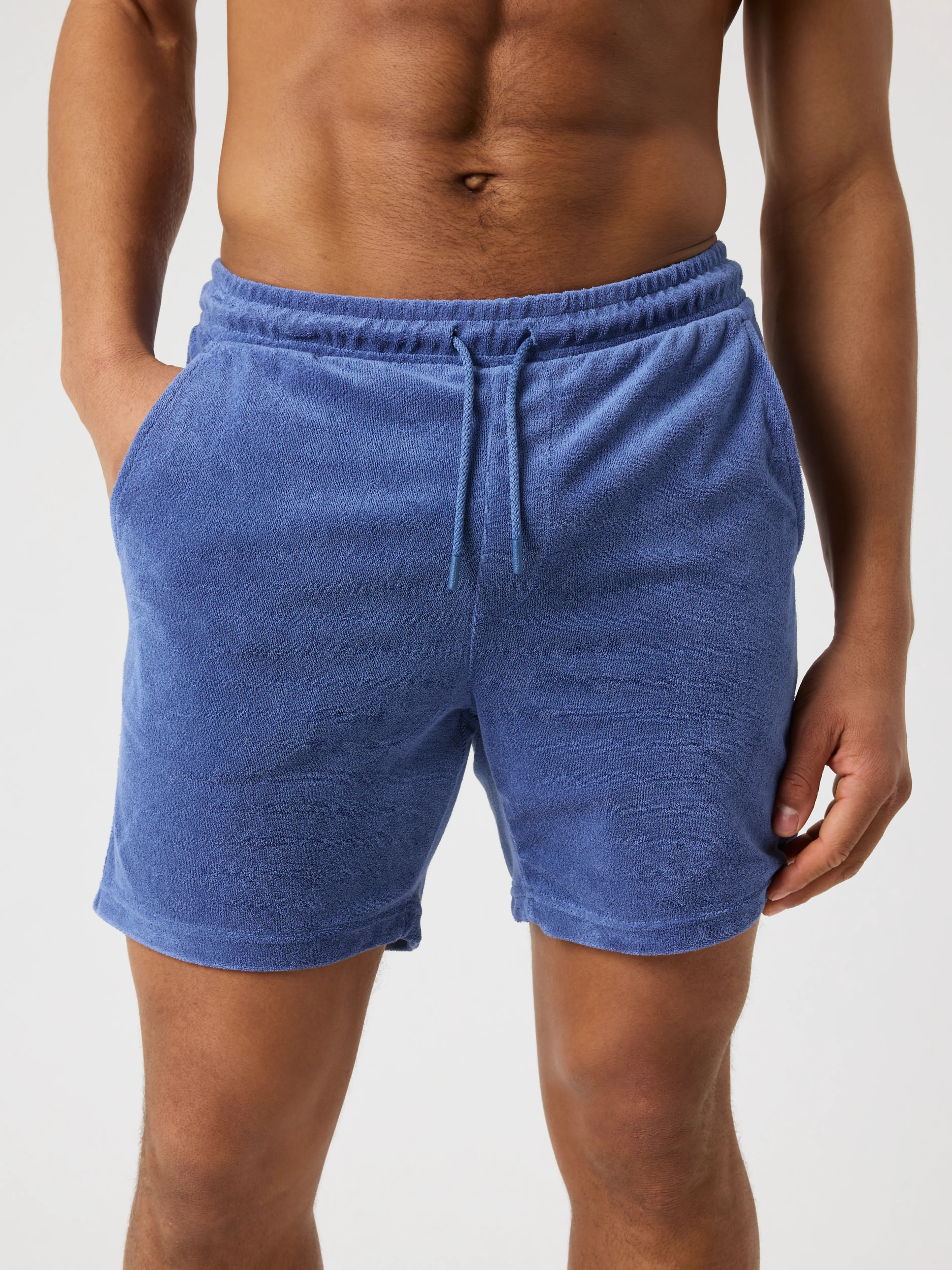 BORG TOWELING POOL SHORTS