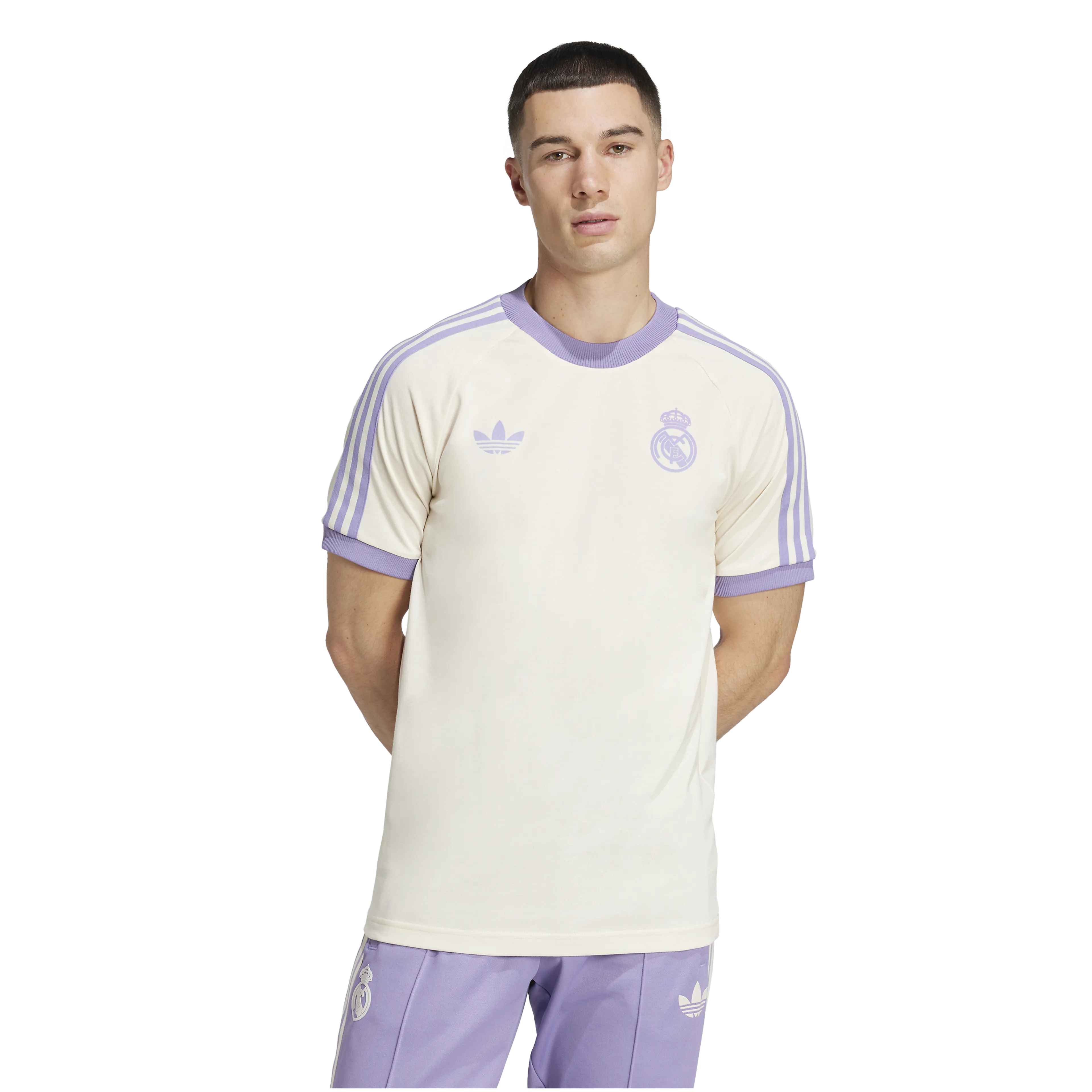 Real Madrid Originals Adicolor Classics 3-Stripes T-skjorte