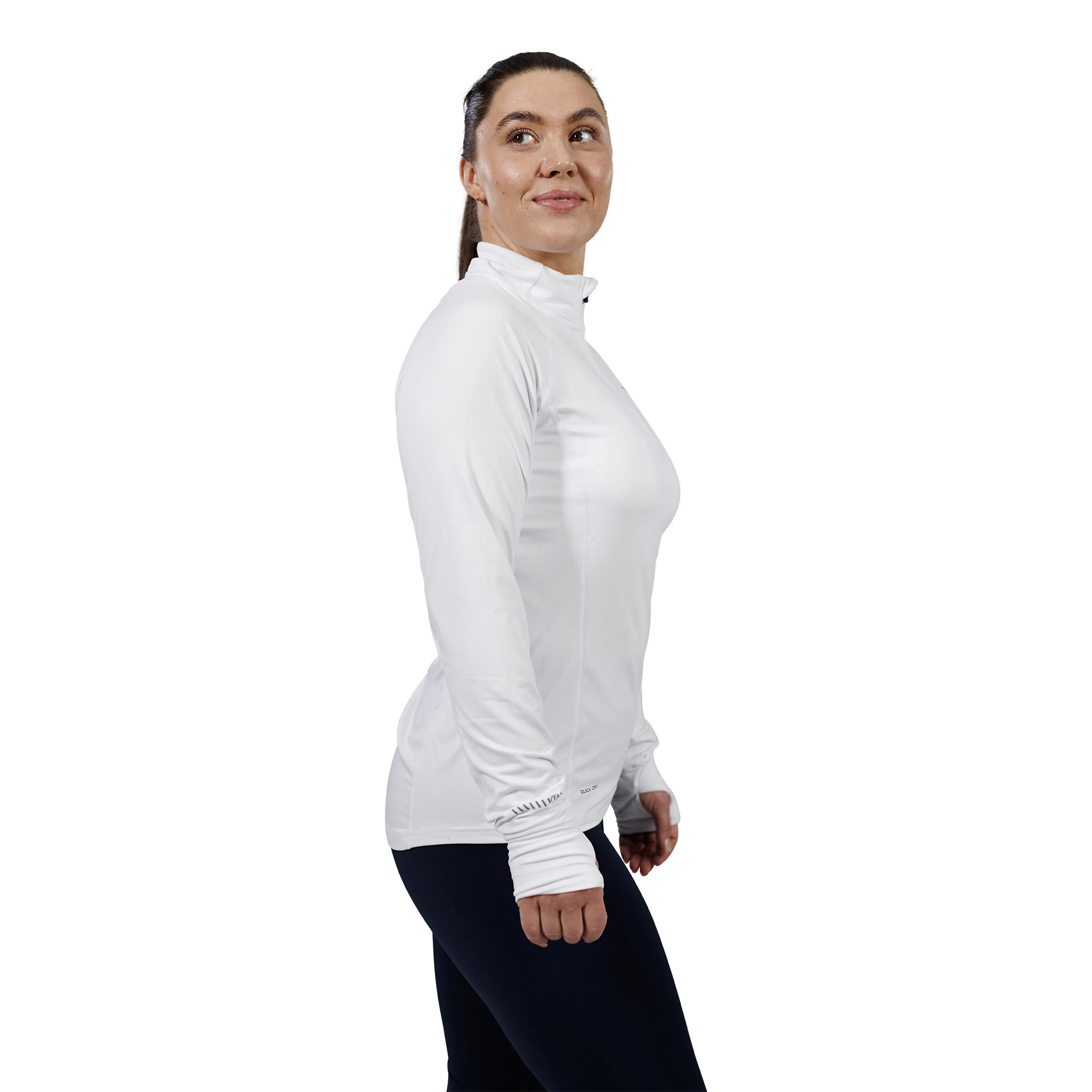 Wolling Melange Performance Midlayer Dame