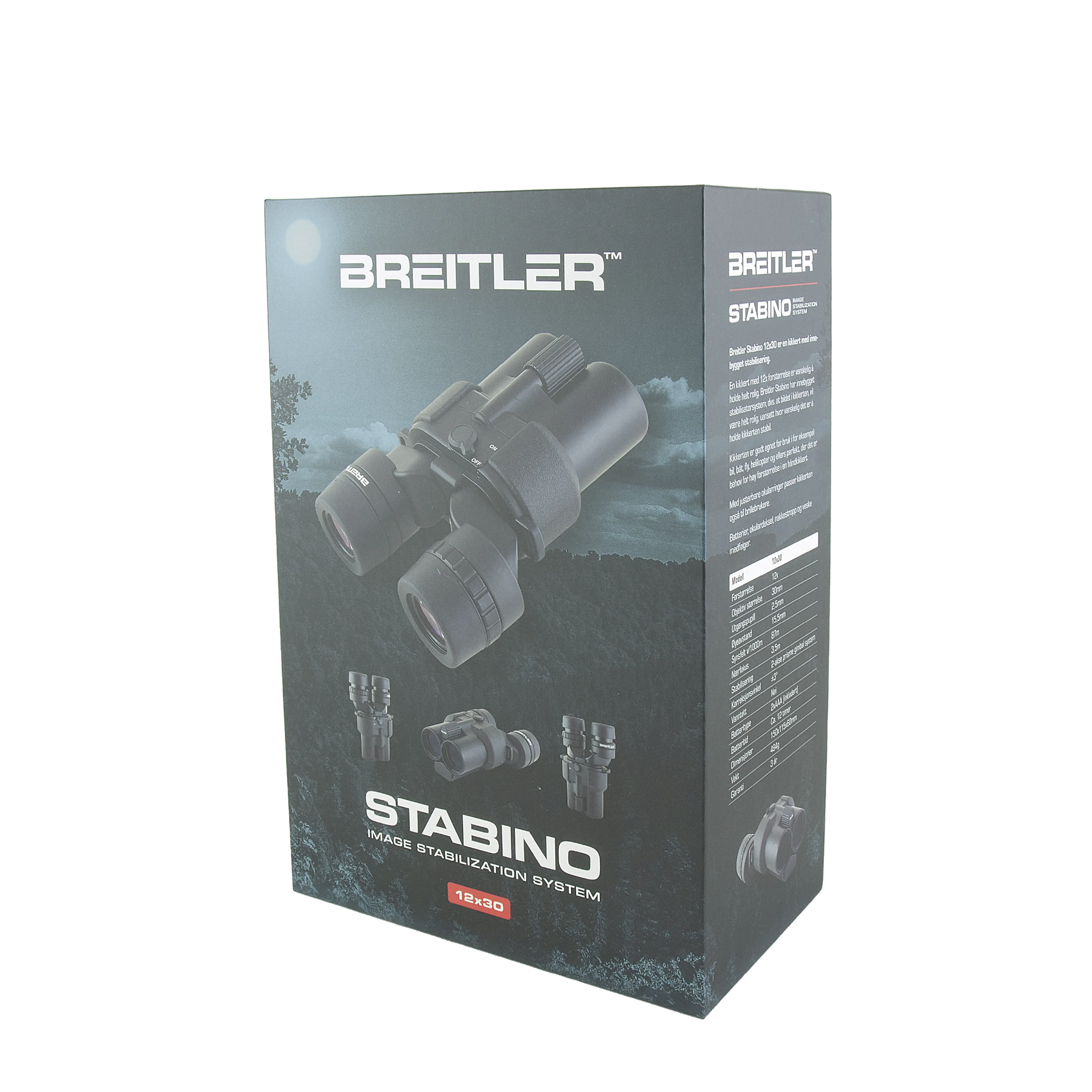 BREITLER STABINO 12x30 STABILISATOR KIKKERT (2.gen)