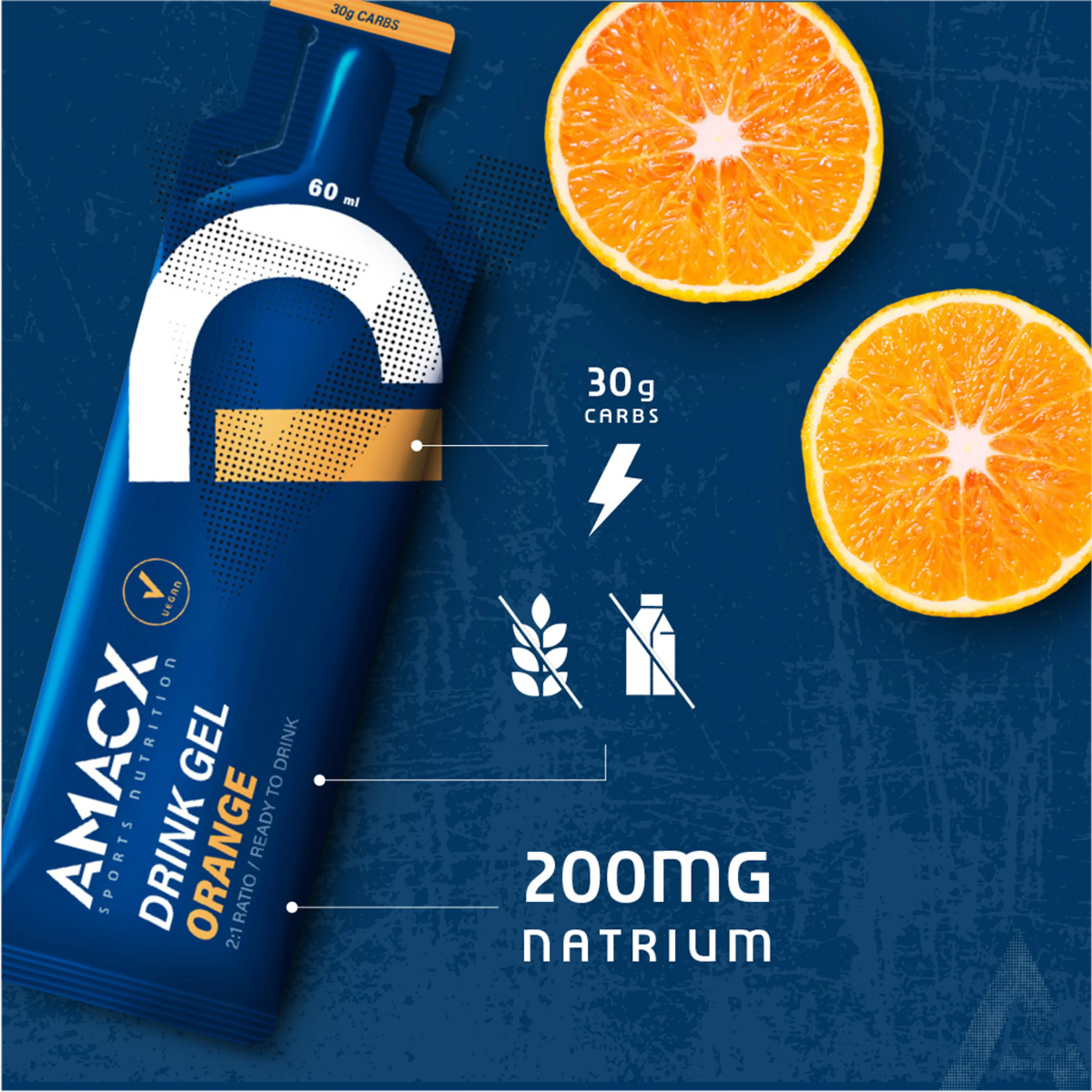 Drink Gel Orange - 12 stk