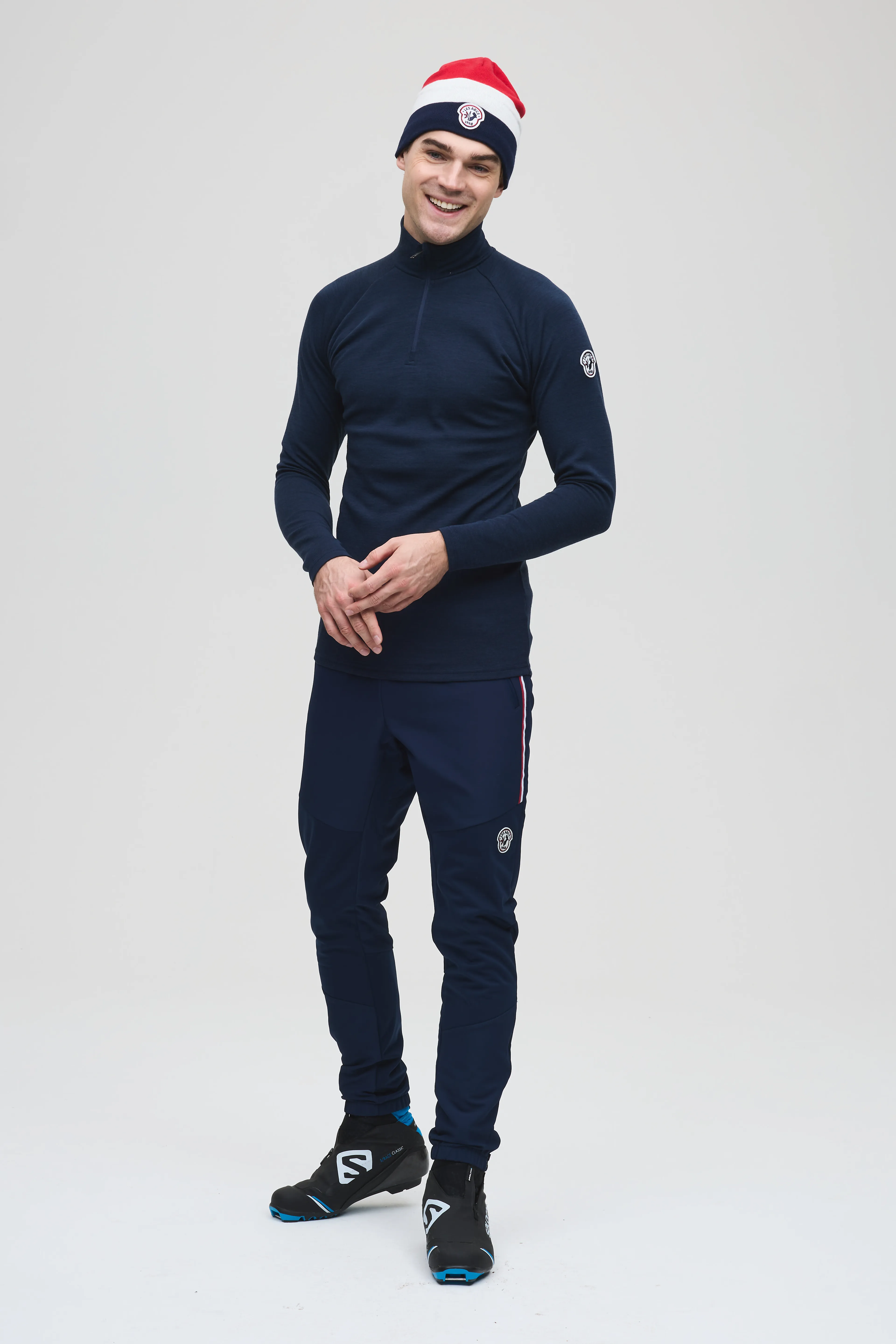 Isaac wool zipneck