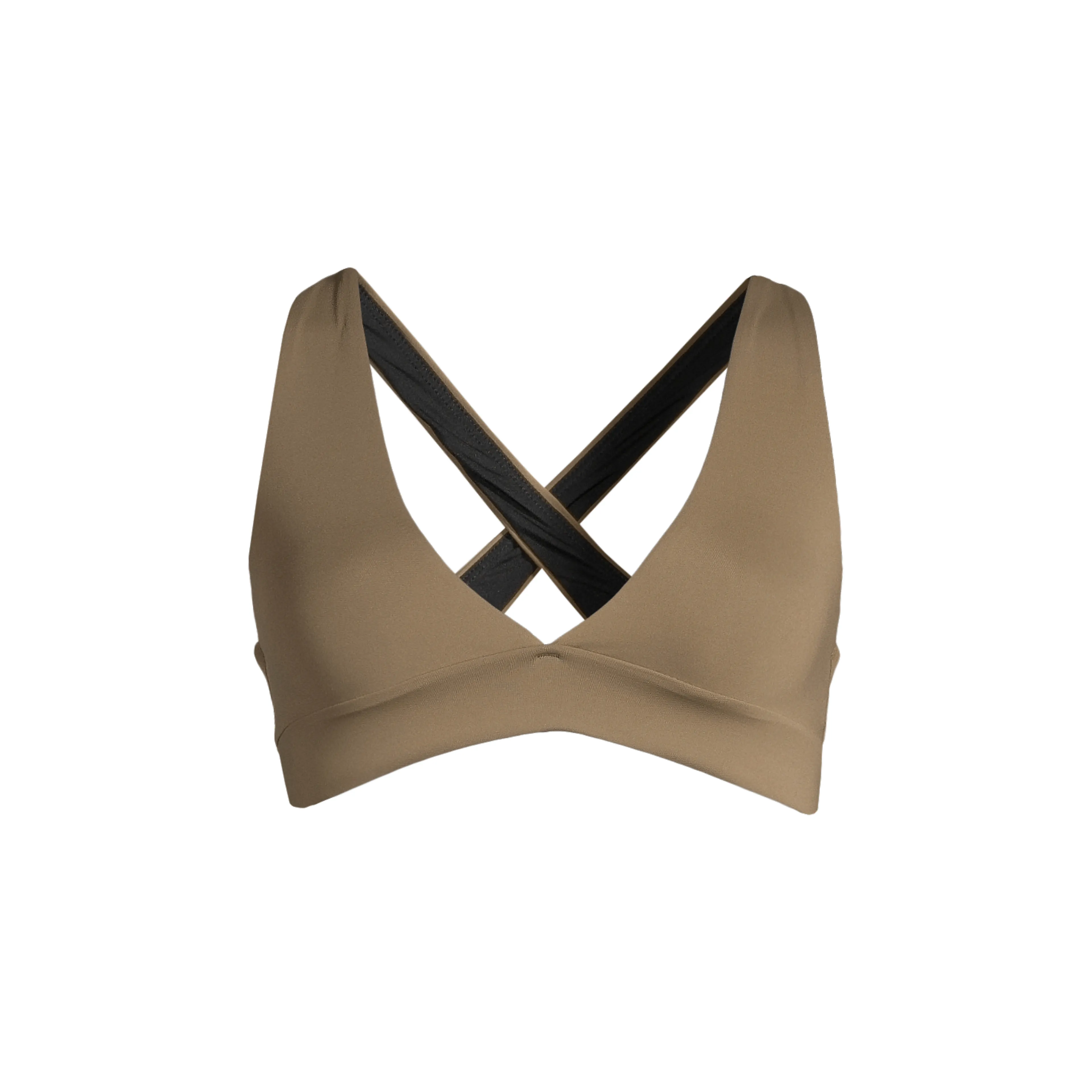 V-Neck Crossback Bikini Top bikinioverdel dame V-Neck Crossback Bikini Top bikinioverdel dame