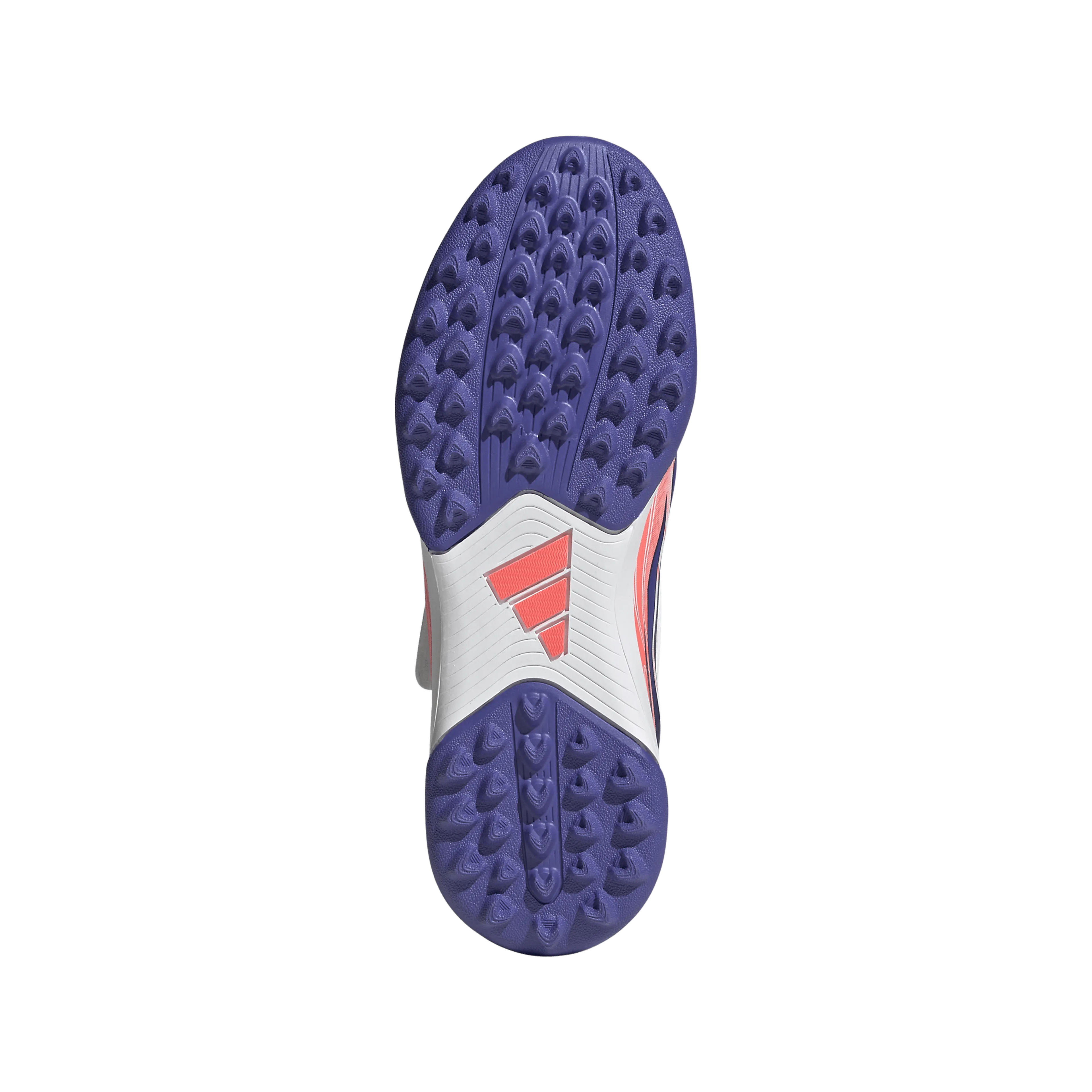 F50 Hyperfast Club Velcro Turf Fotballsko Grus/Kunstgress Barn