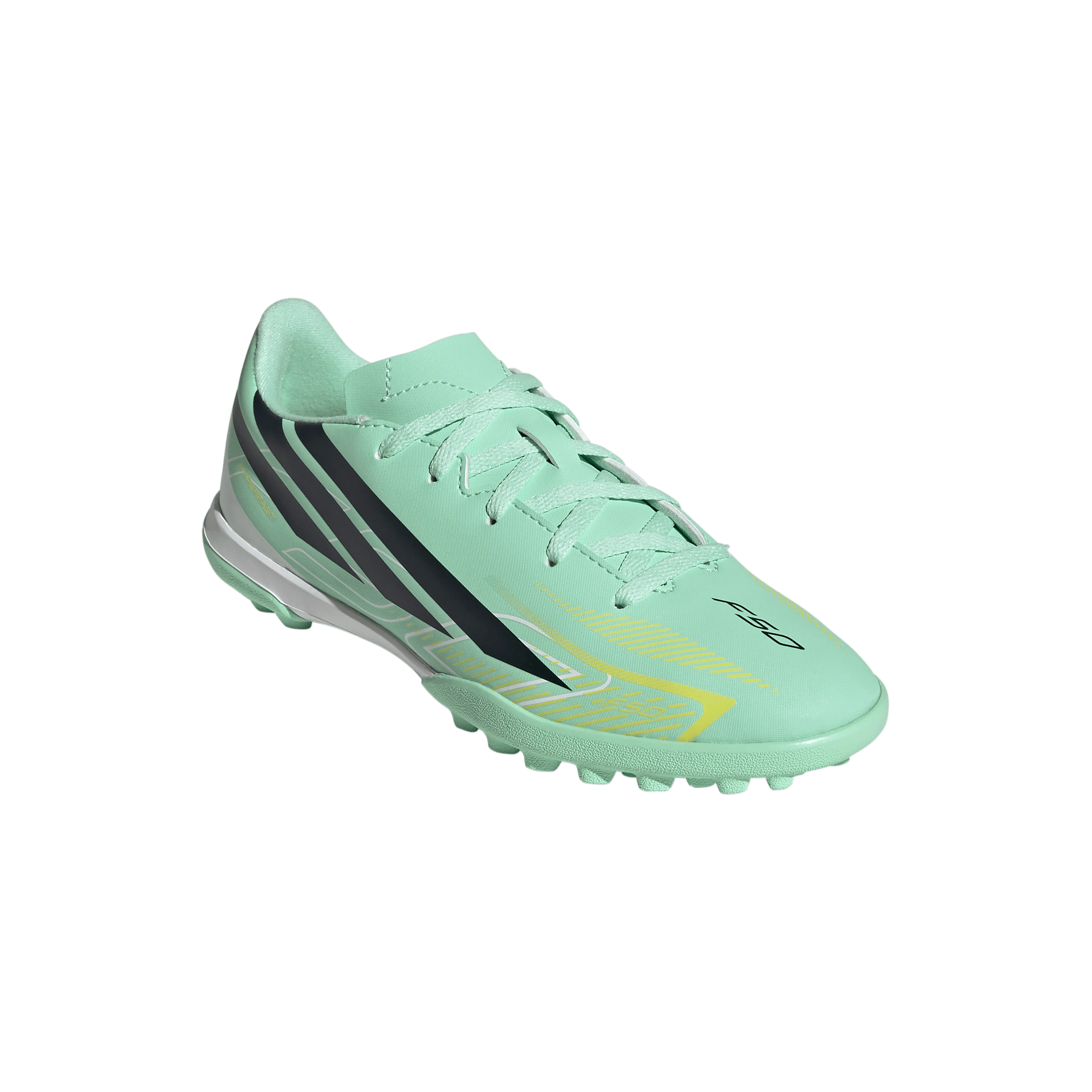 F50 HYPERFAST CLUB Turf Fotballsko Grus/Kunstgress Barn
