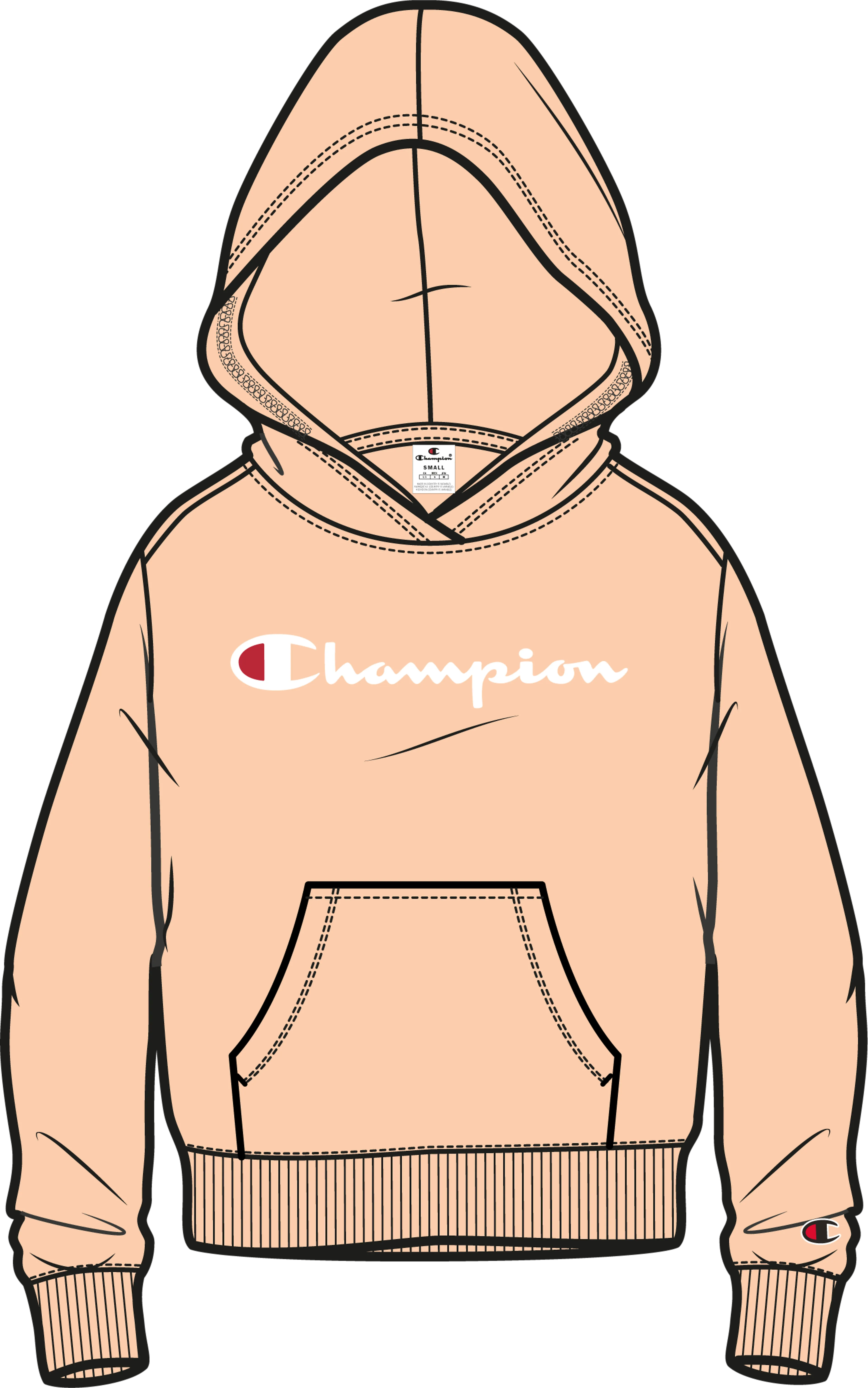 Big Logo Icons Hooded Sweatshirt Big Logo Icons Hooded Sweatshirt