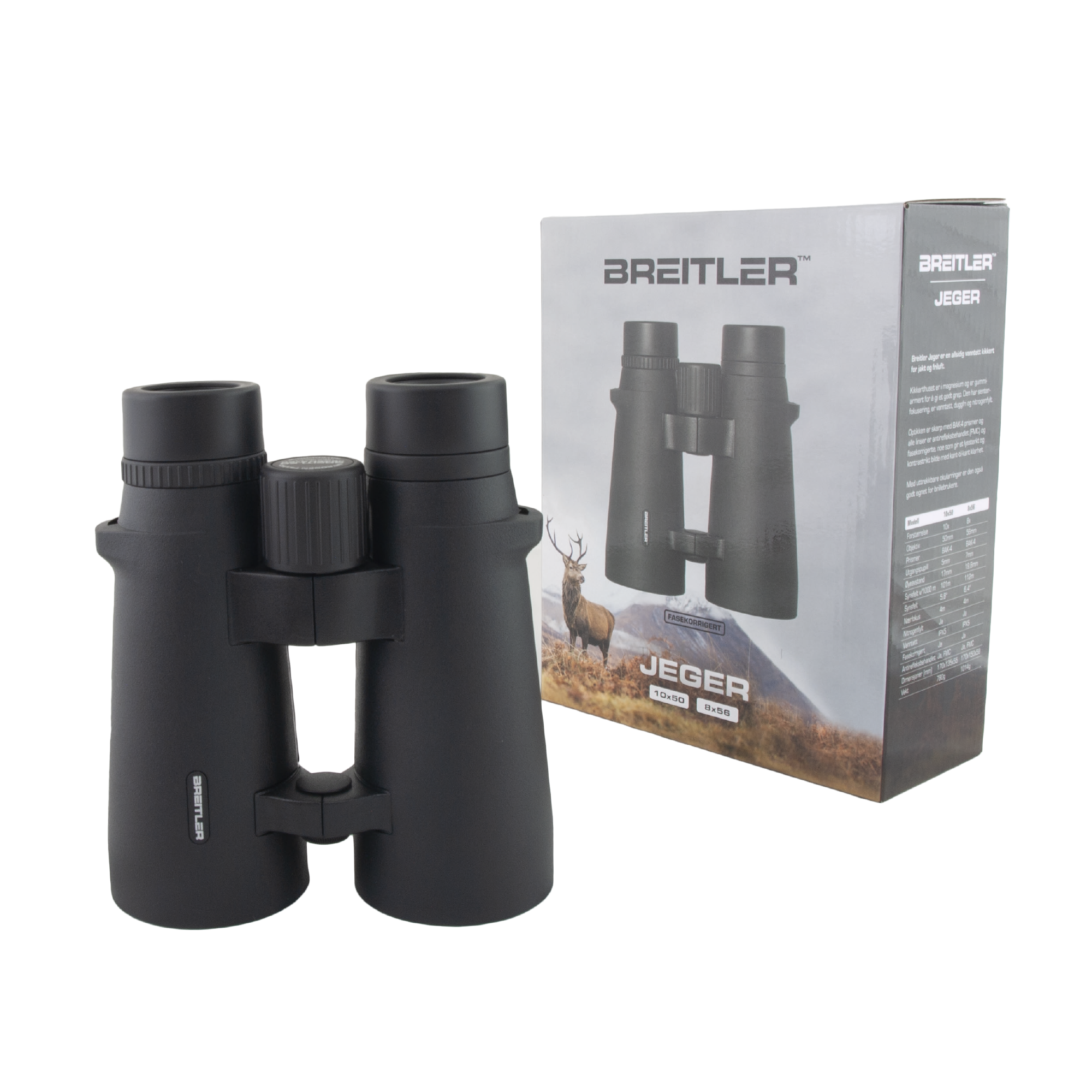 BREITLER JEGER 8x56 WP SF KIKKERT