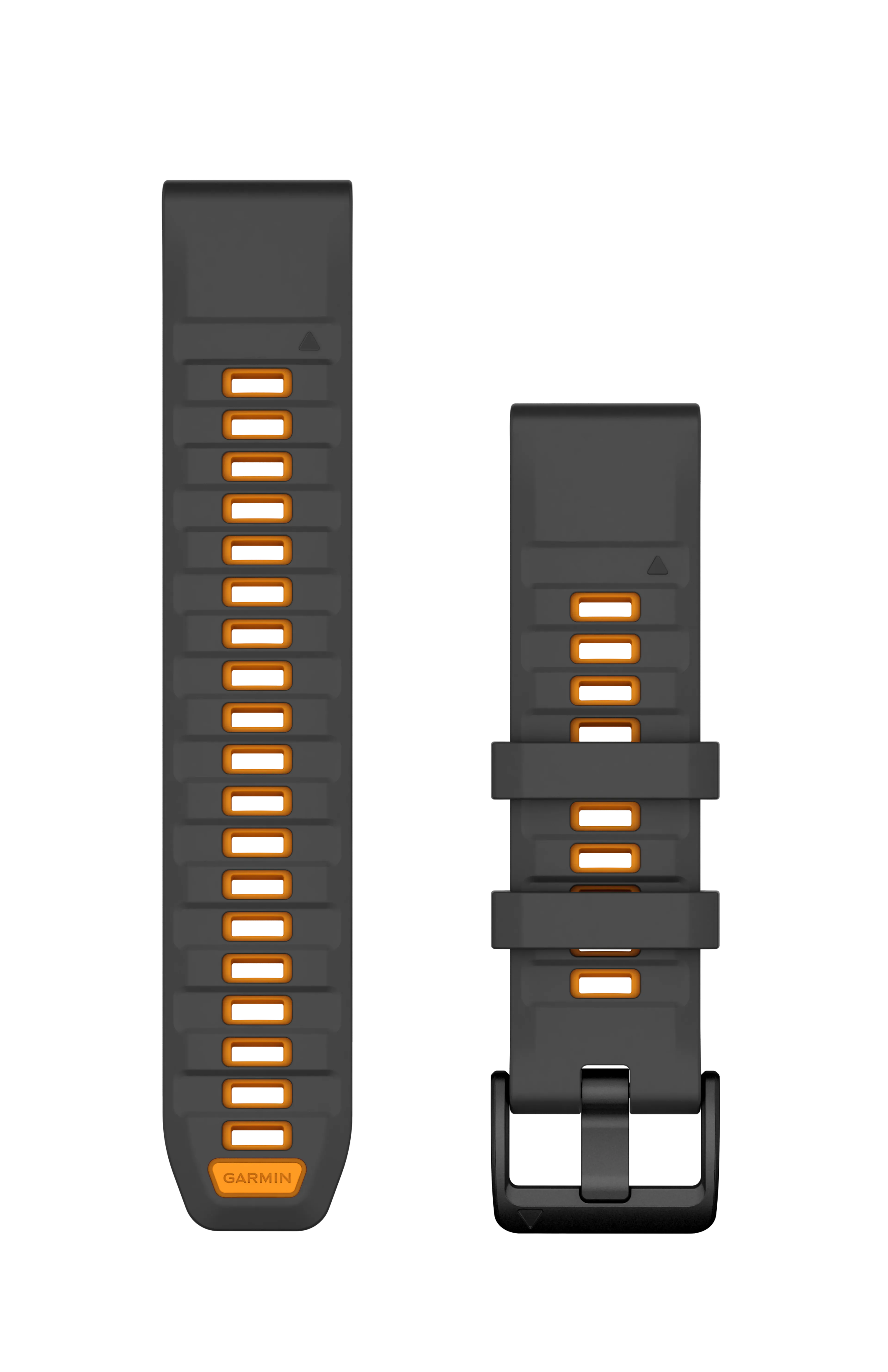Graphite/SparkOrg Silicone Band