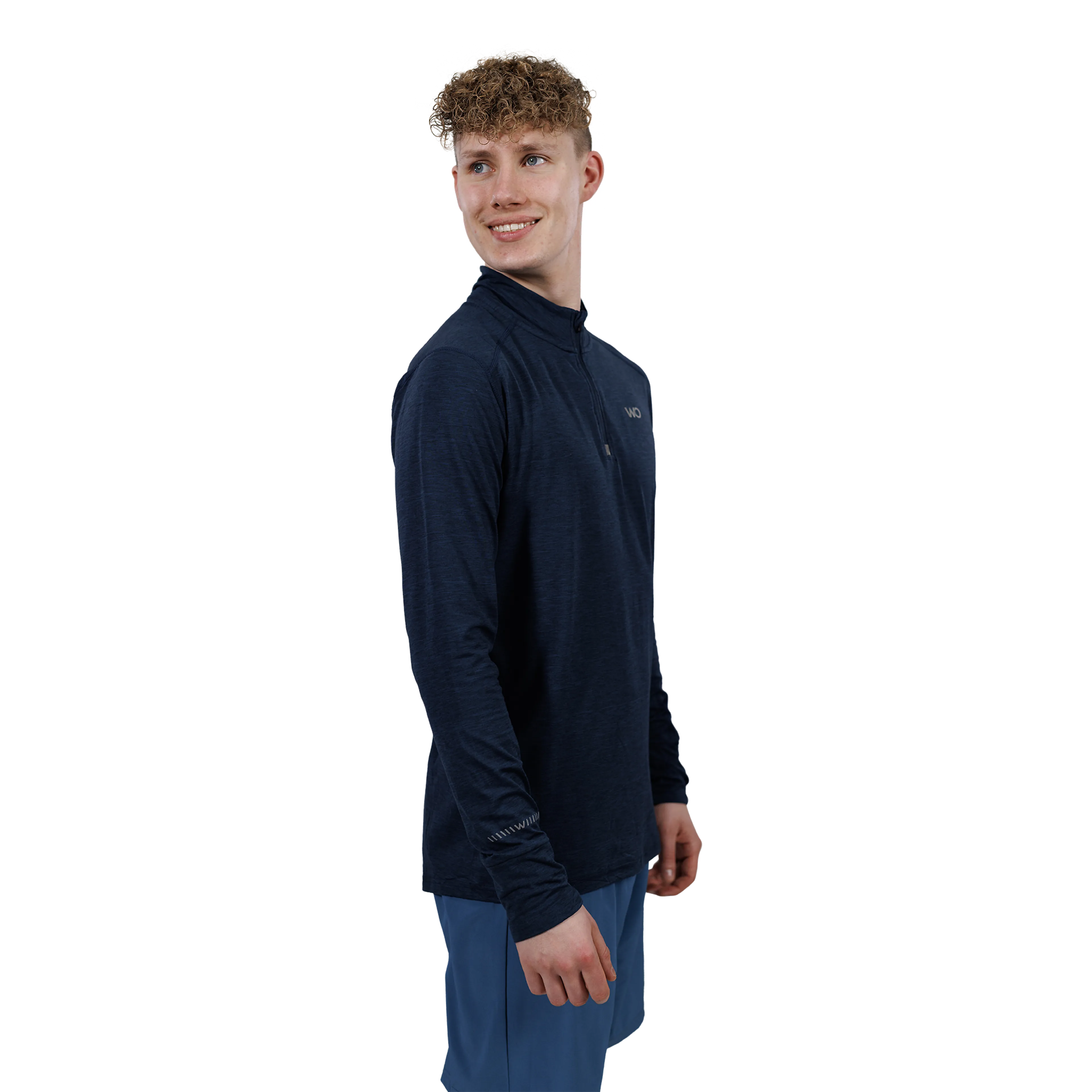 Hillon Melange Midlayer Herre