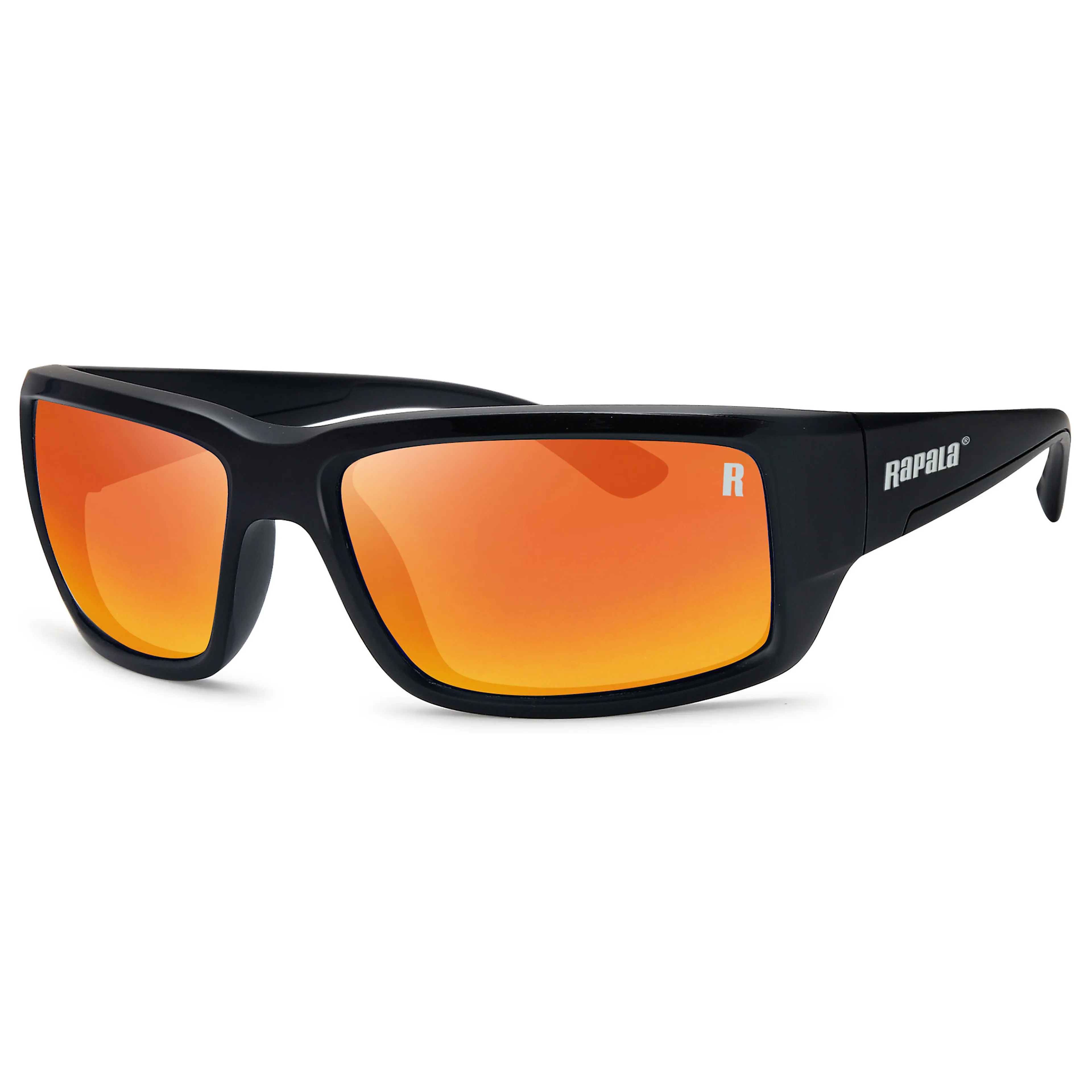 Sportsman Amberjack Matte Black Red Mirror