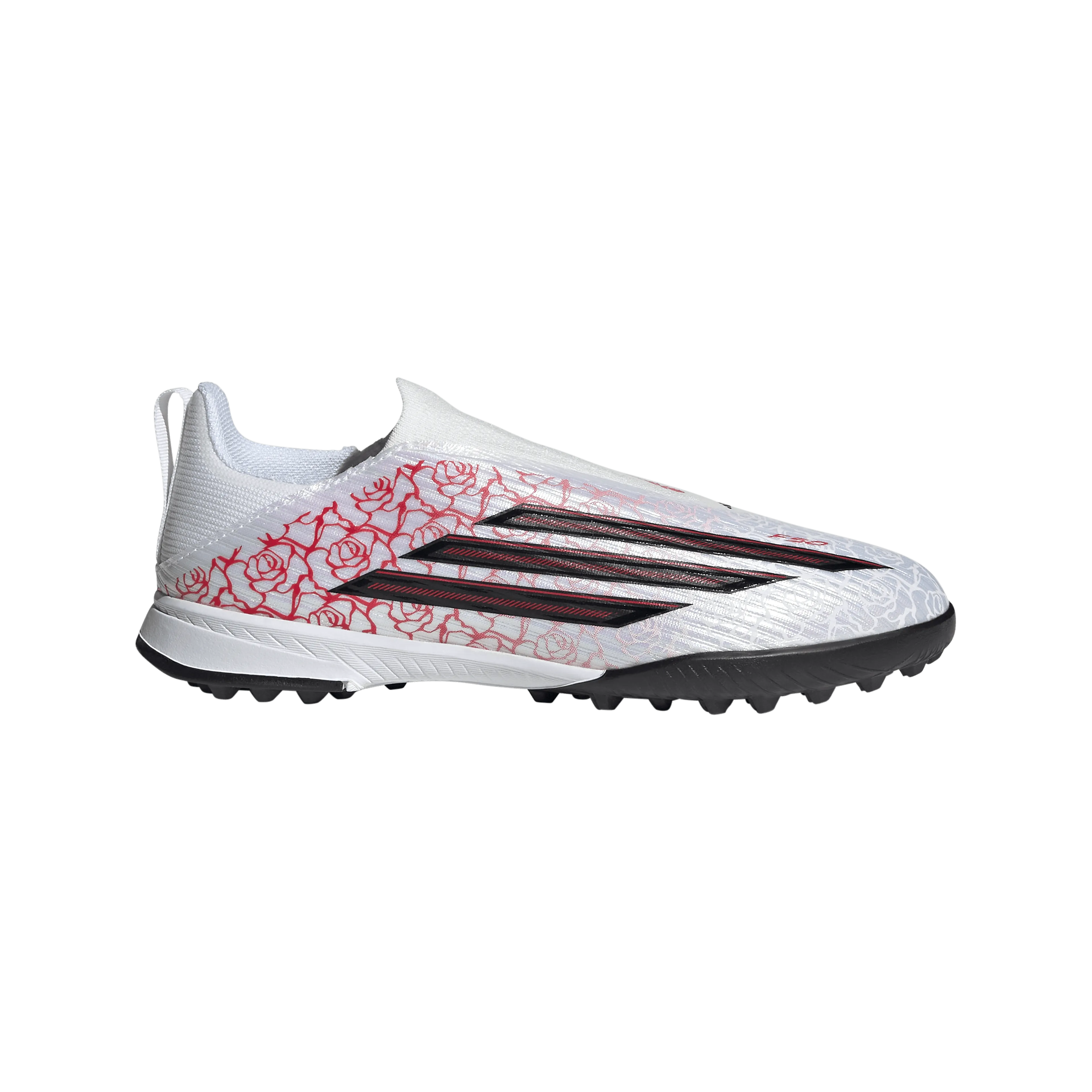 F50 LEAGUE Laceless Turf Footballsko Grus/Kunstgress Barn