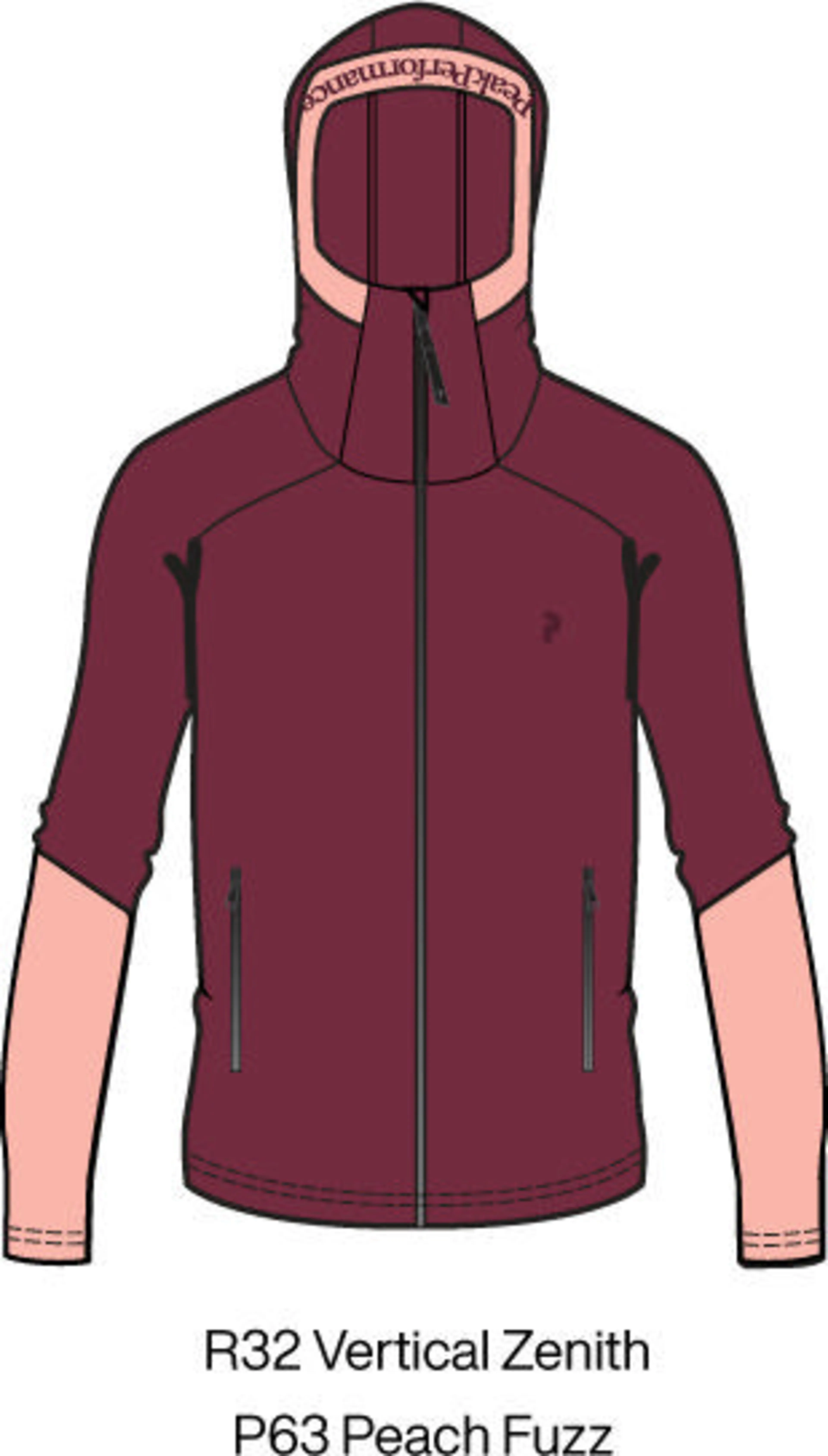 W Rider Essentials Zip Hood