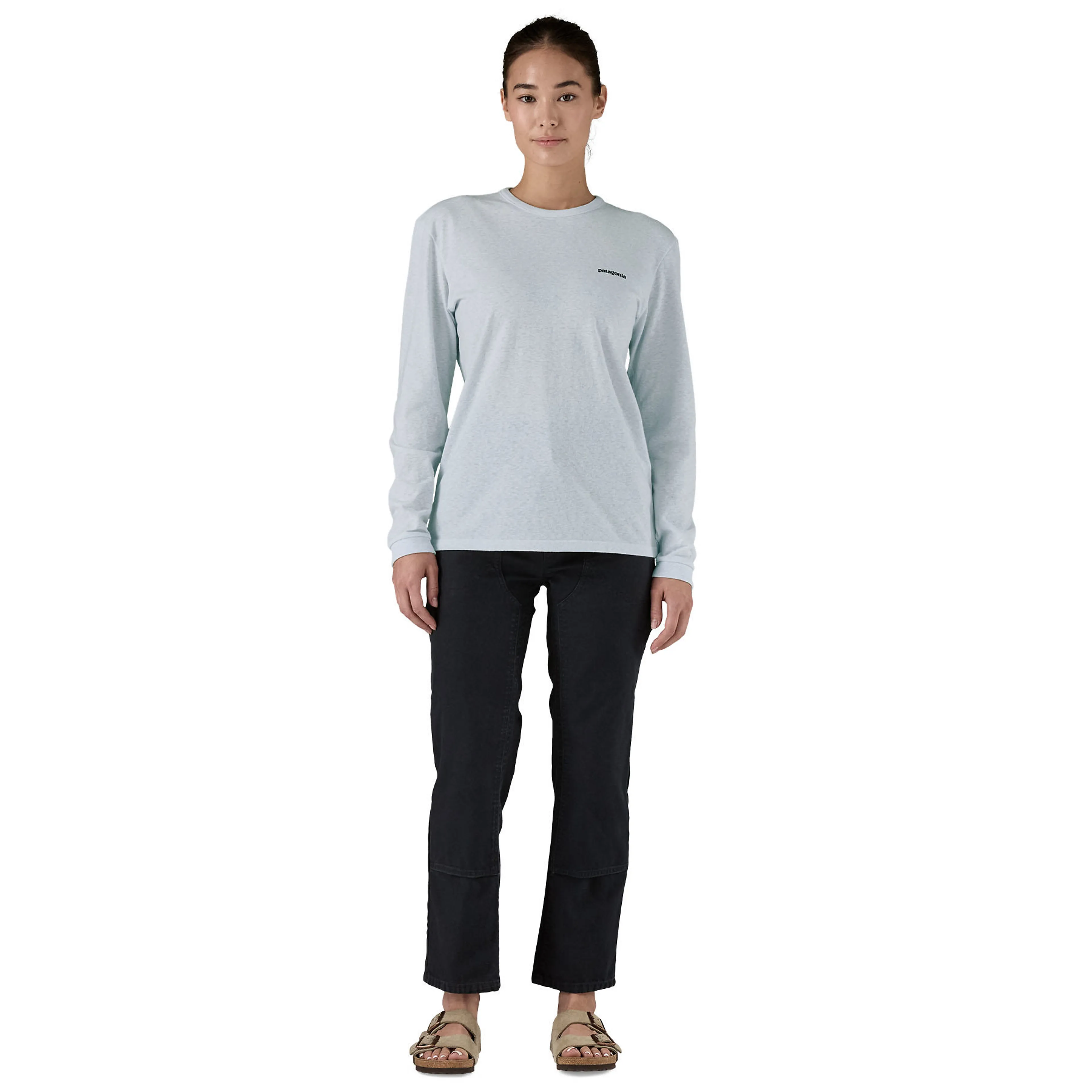W's L/S P-6 Logo Responsibili-Tee