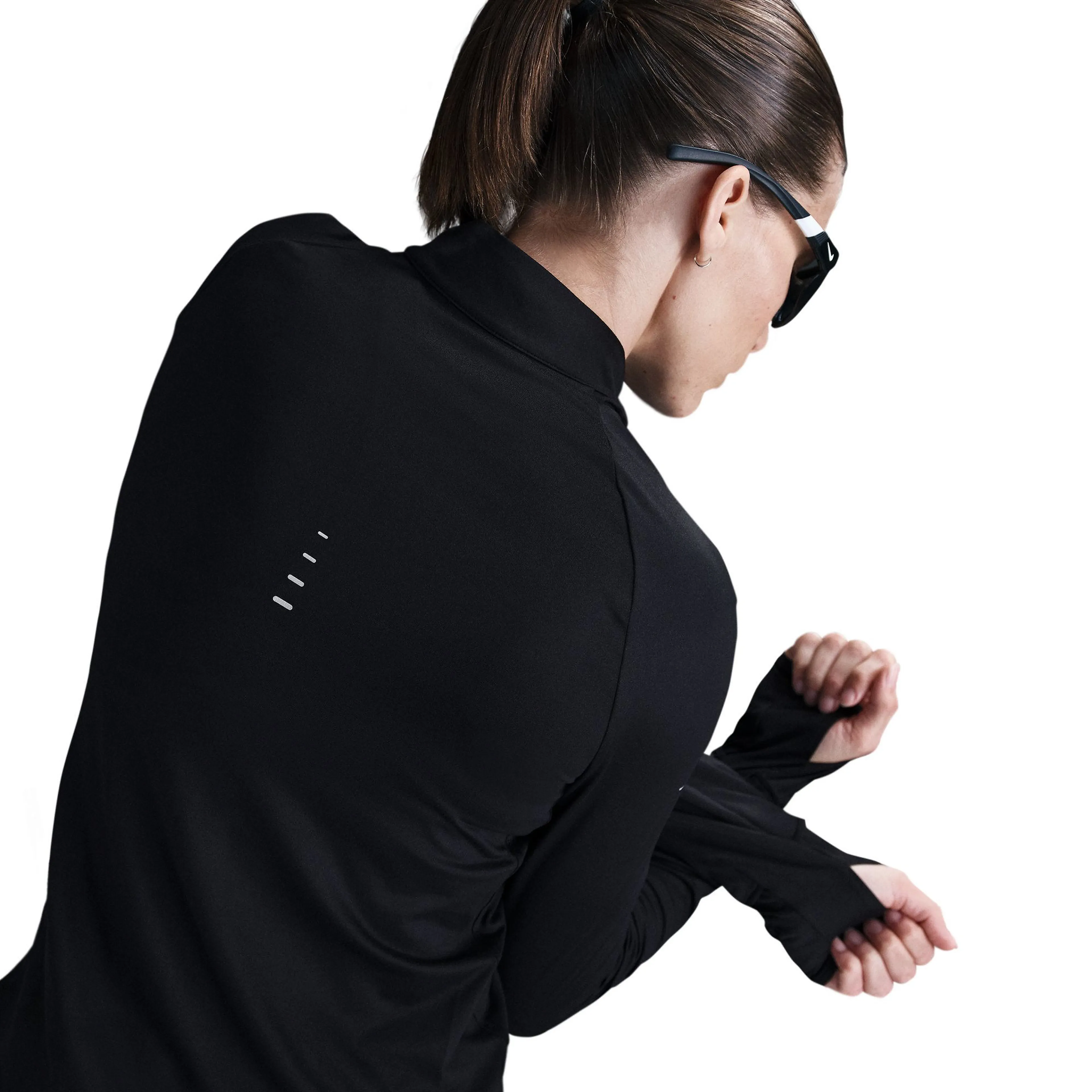 Women's Dri-FIT UV 1/4-Zip Running Top