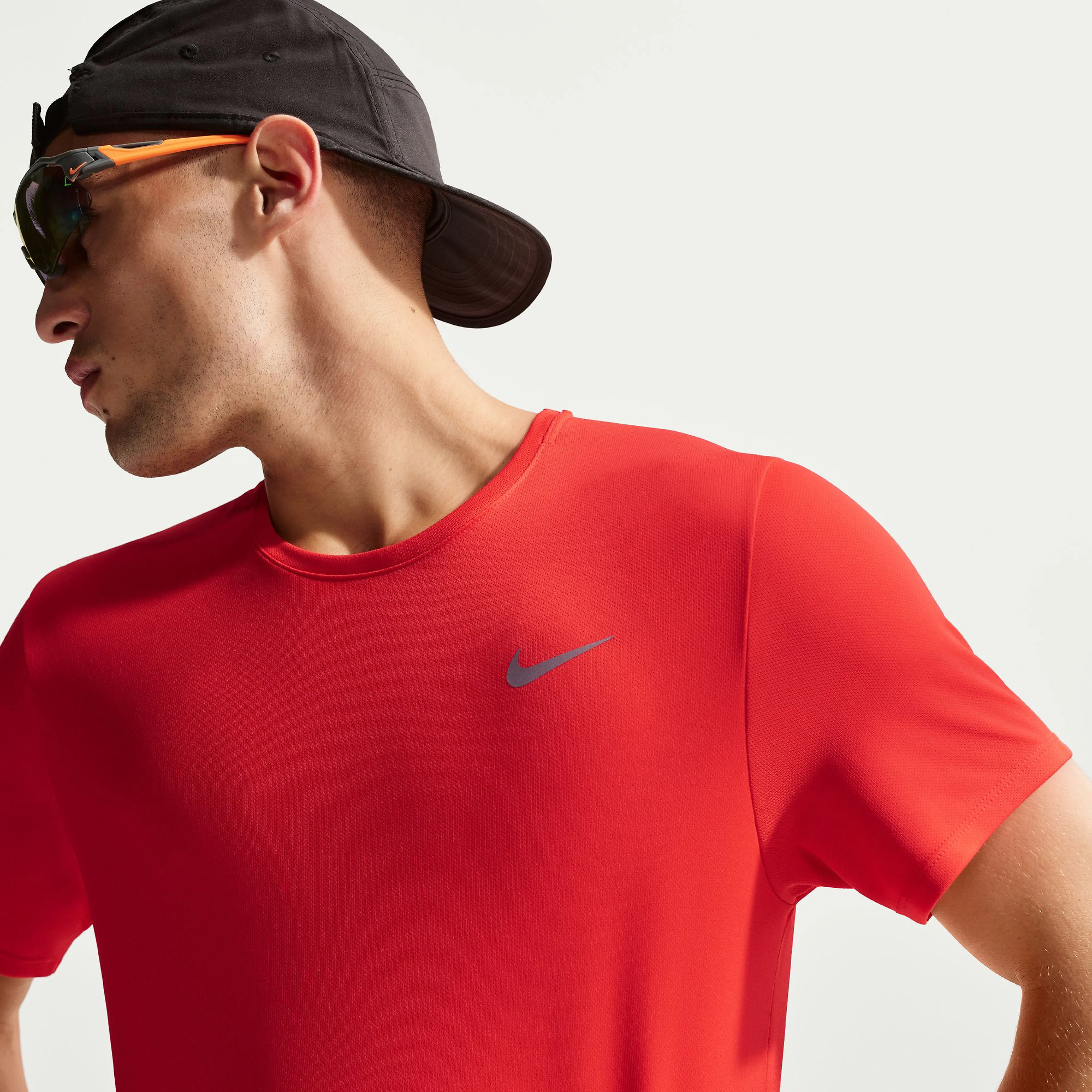 Miler Men's Dri-FIT UV Short-Sleeve Running Top