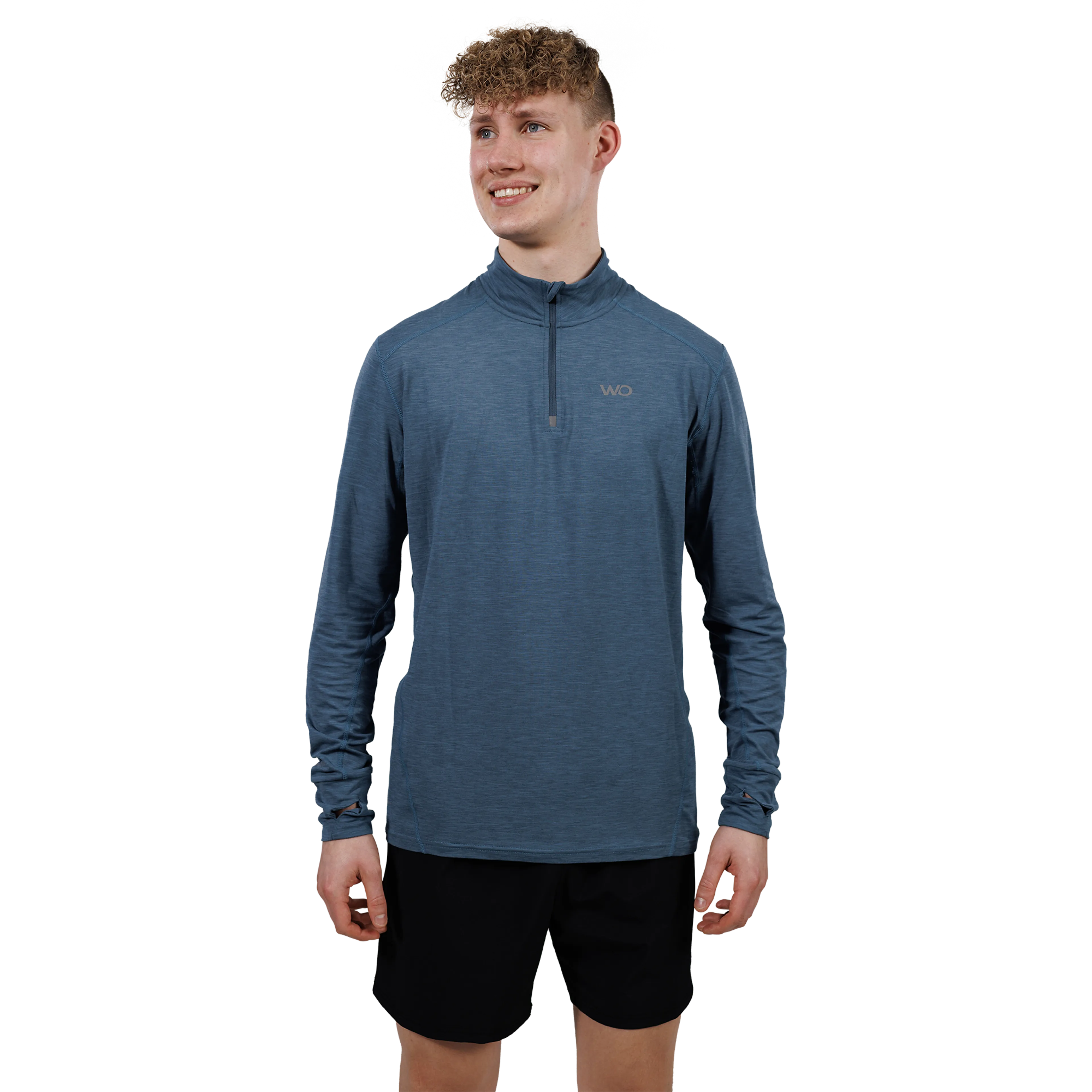 Hillon Melange Midlayer Herre