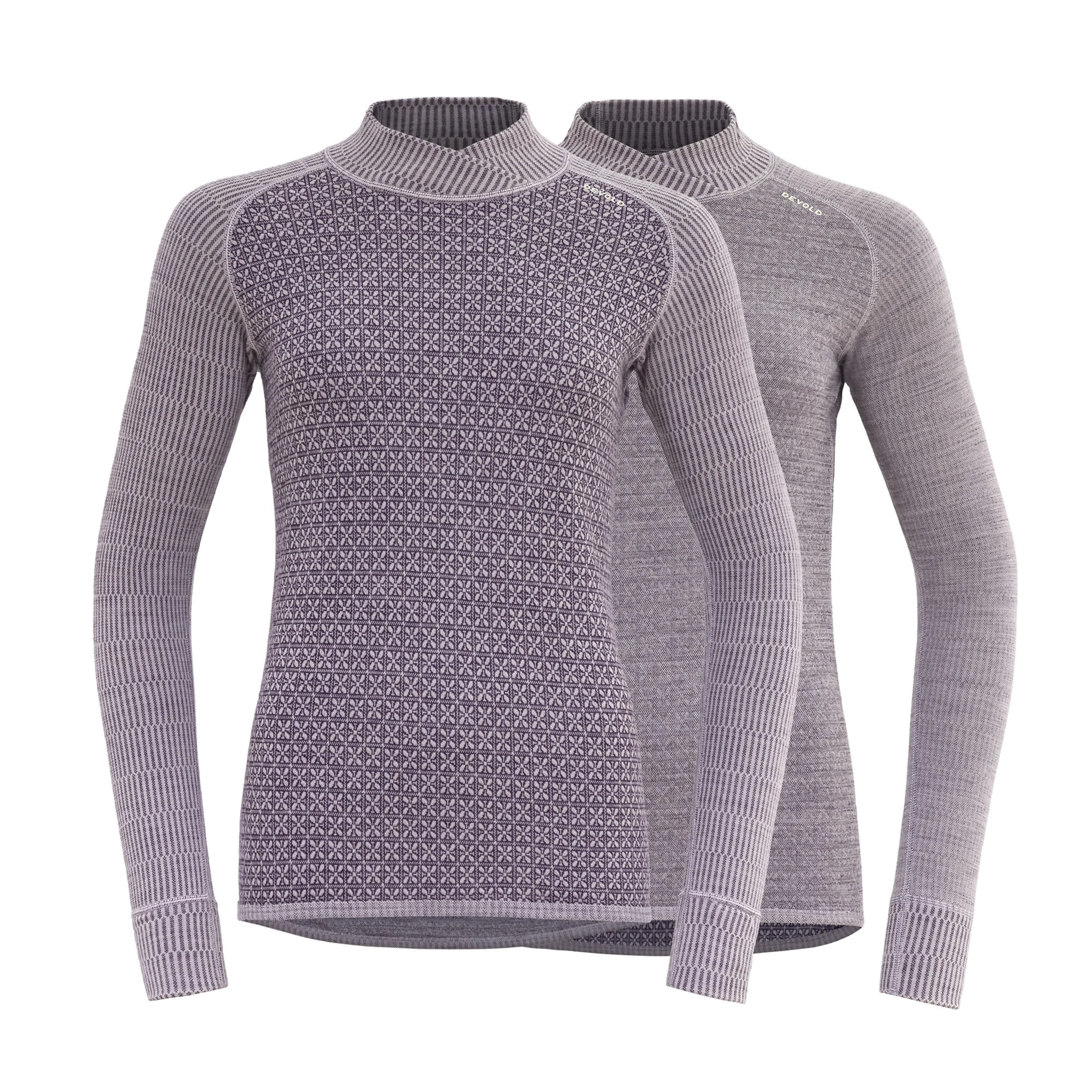 KVITEGGA MERINO 230 CROSS NECK ulltrøye dame