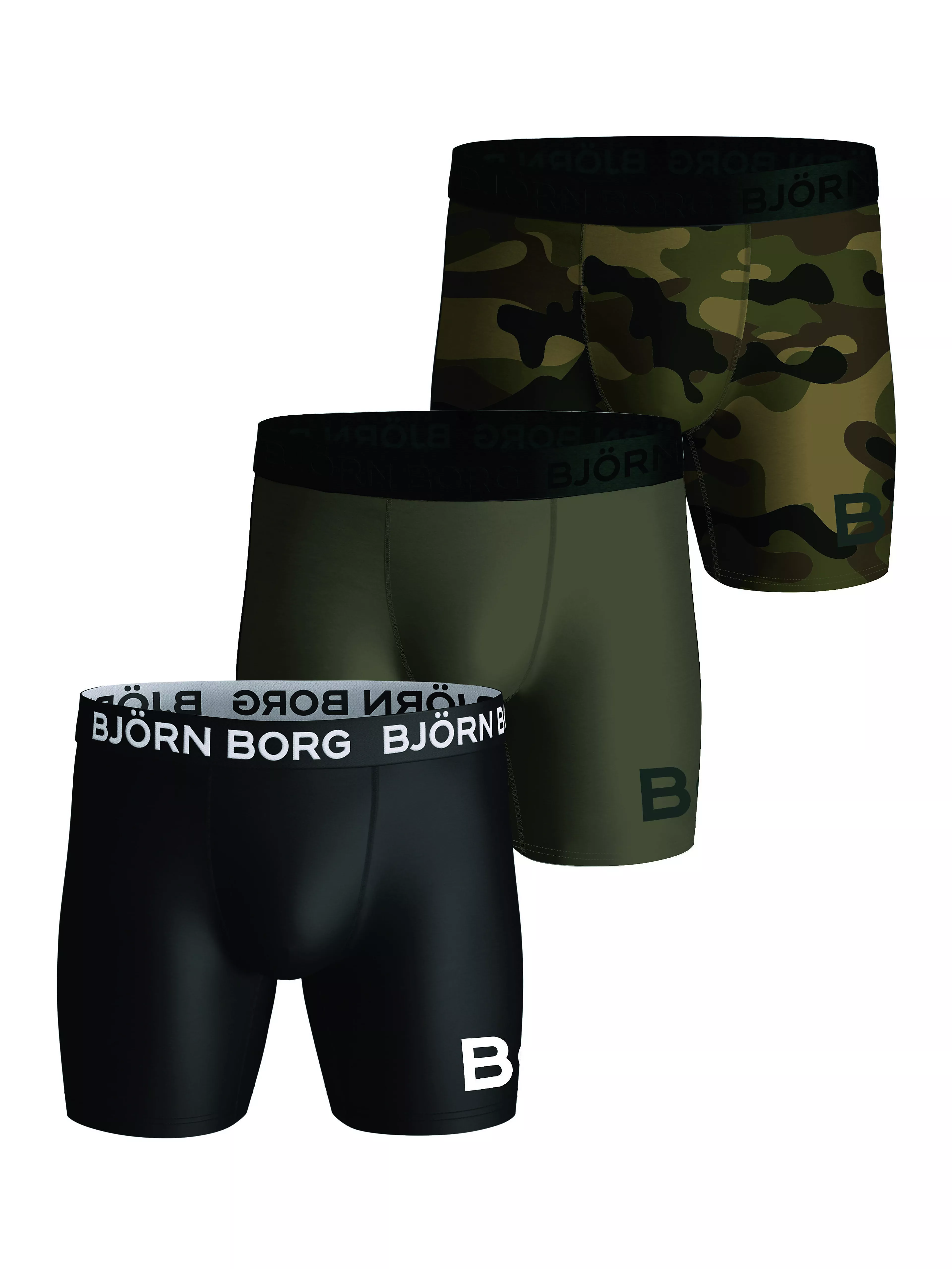 3-Pack Performance bokser herre