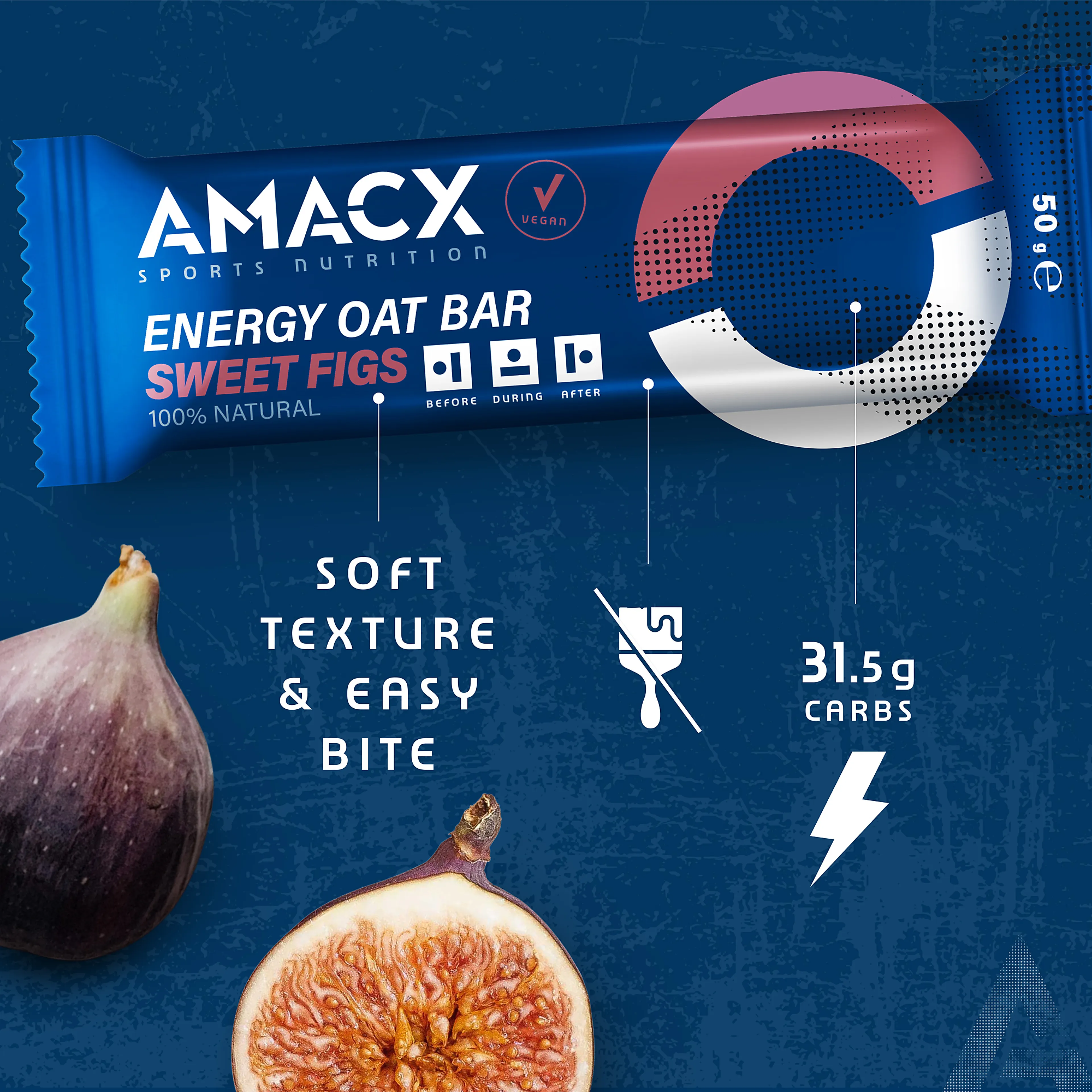 Energy Oat Bar Sweet Figs | 12-PK