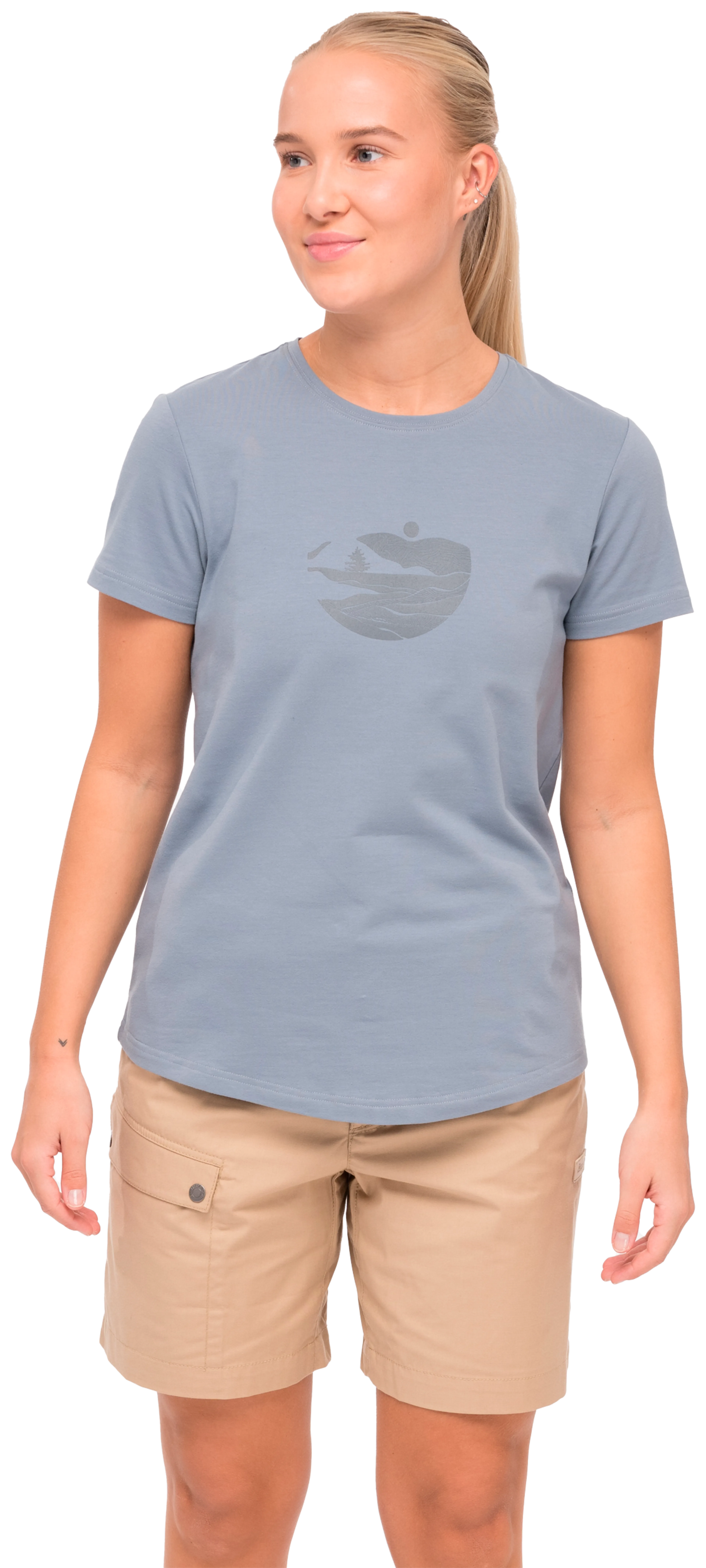 Nordmarka Organic Cotton Print Tee Women