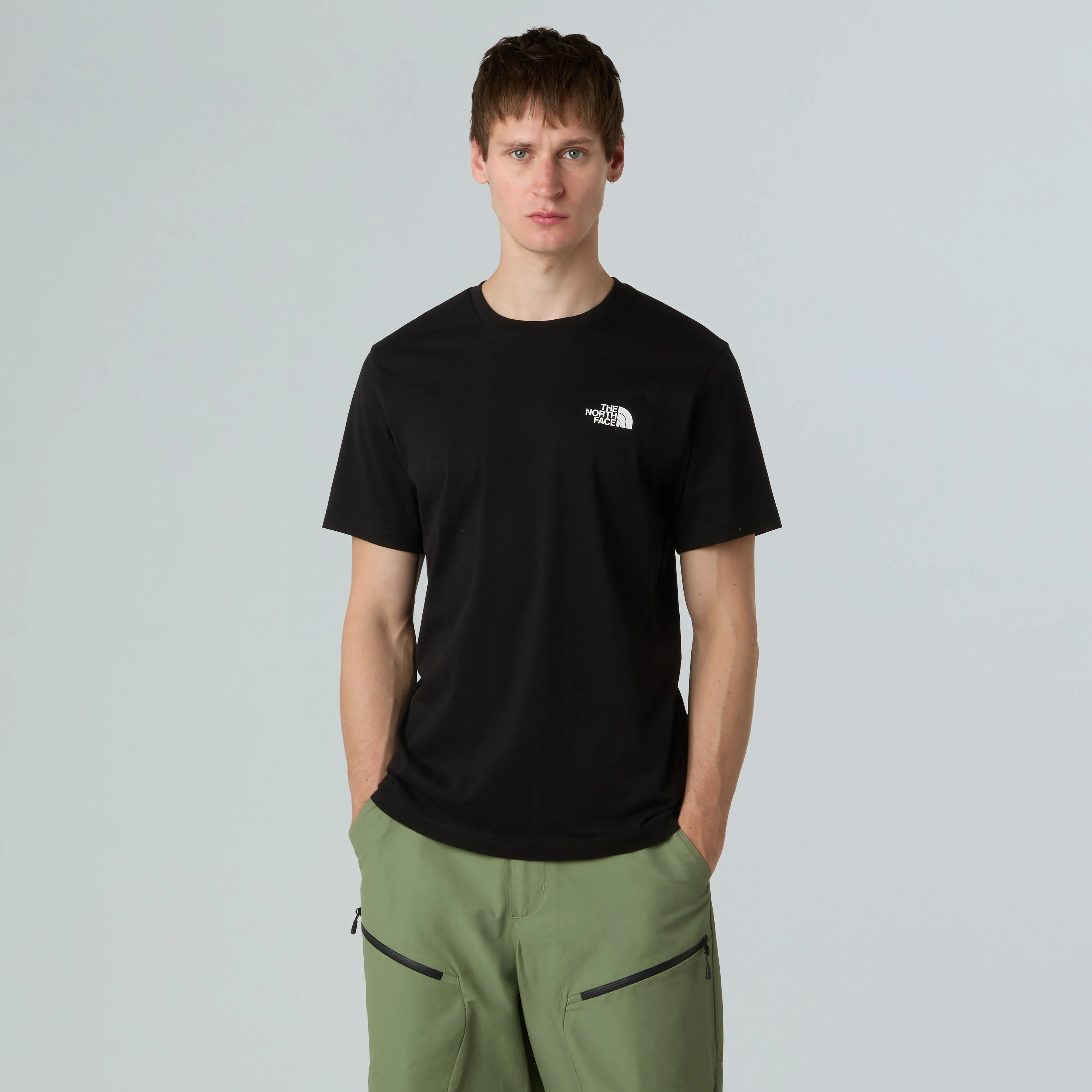 M S/S SIMPLE DOME TEE