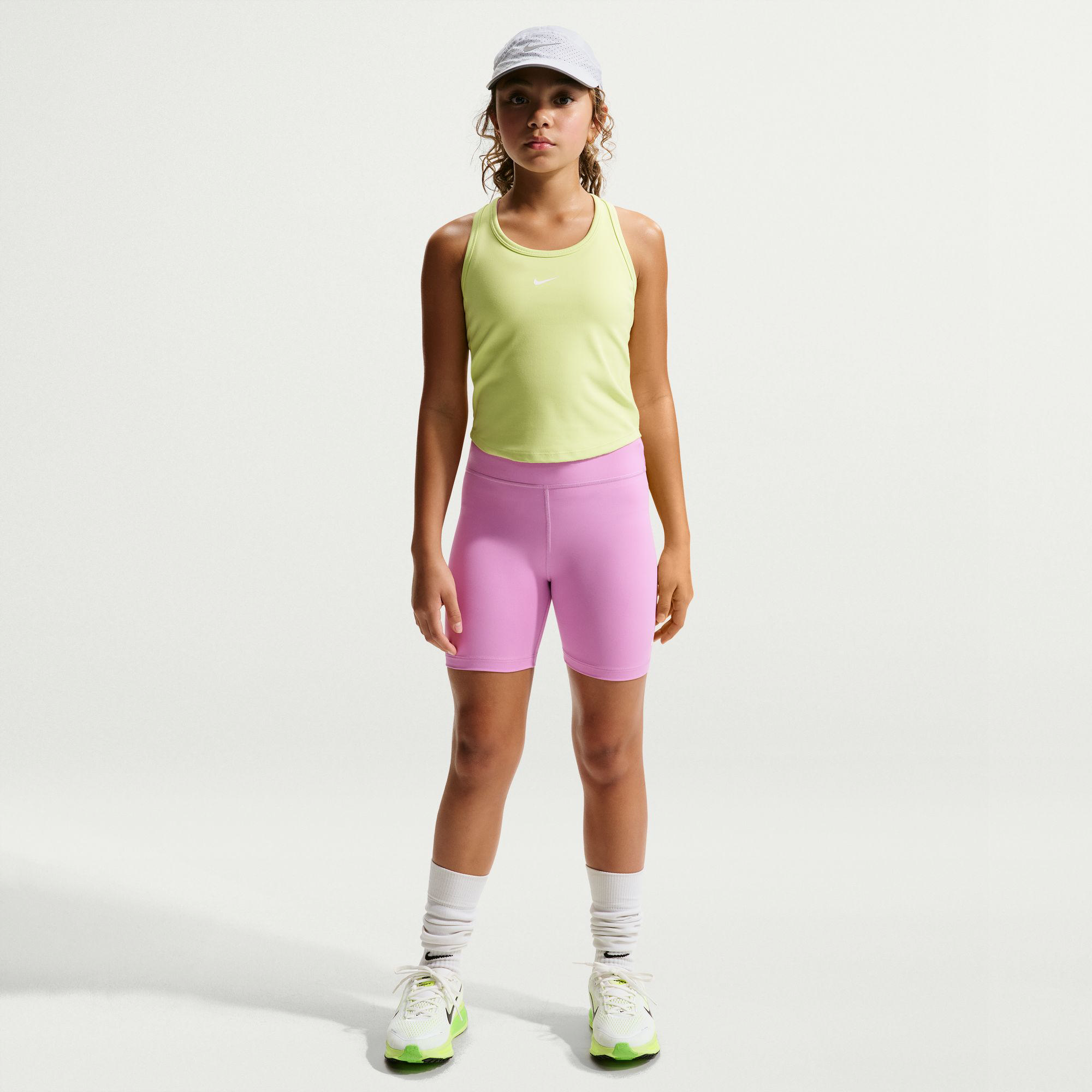 Nike One Big Kids' (Girls') Dri-FIT 5" Biker Shorts
