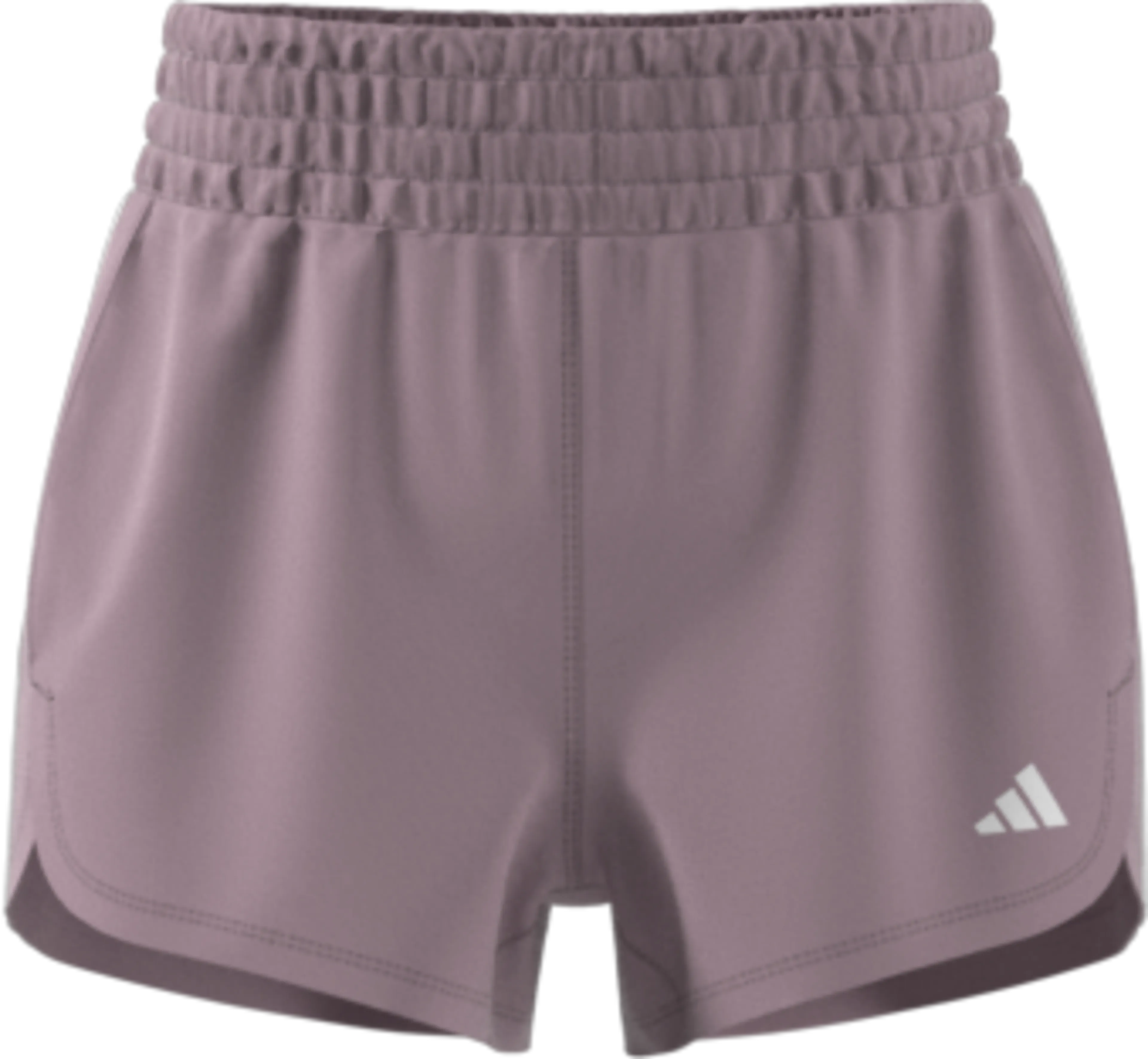 Pacer Training 3-Stripes Woven High-Rise Shorts dame