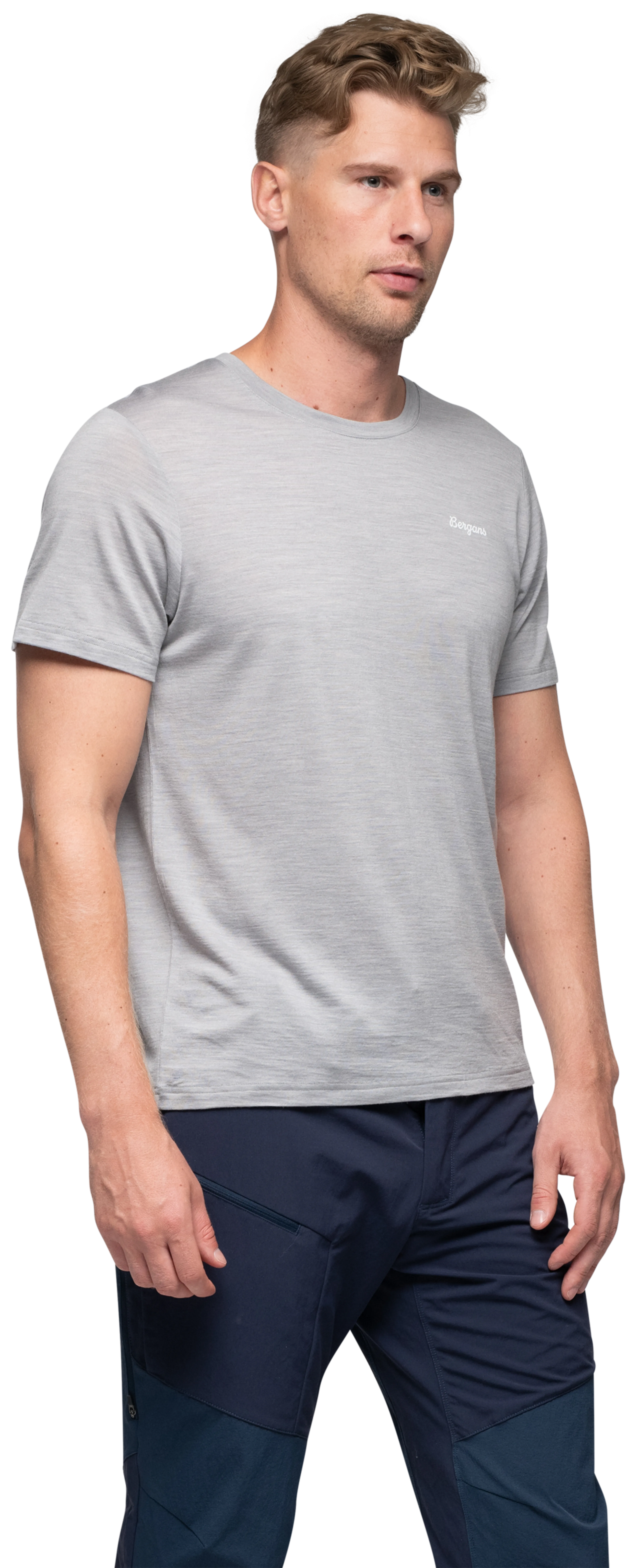 Rabot Emblem Wool Tee Men Rabot Emblem Wool Tee Men