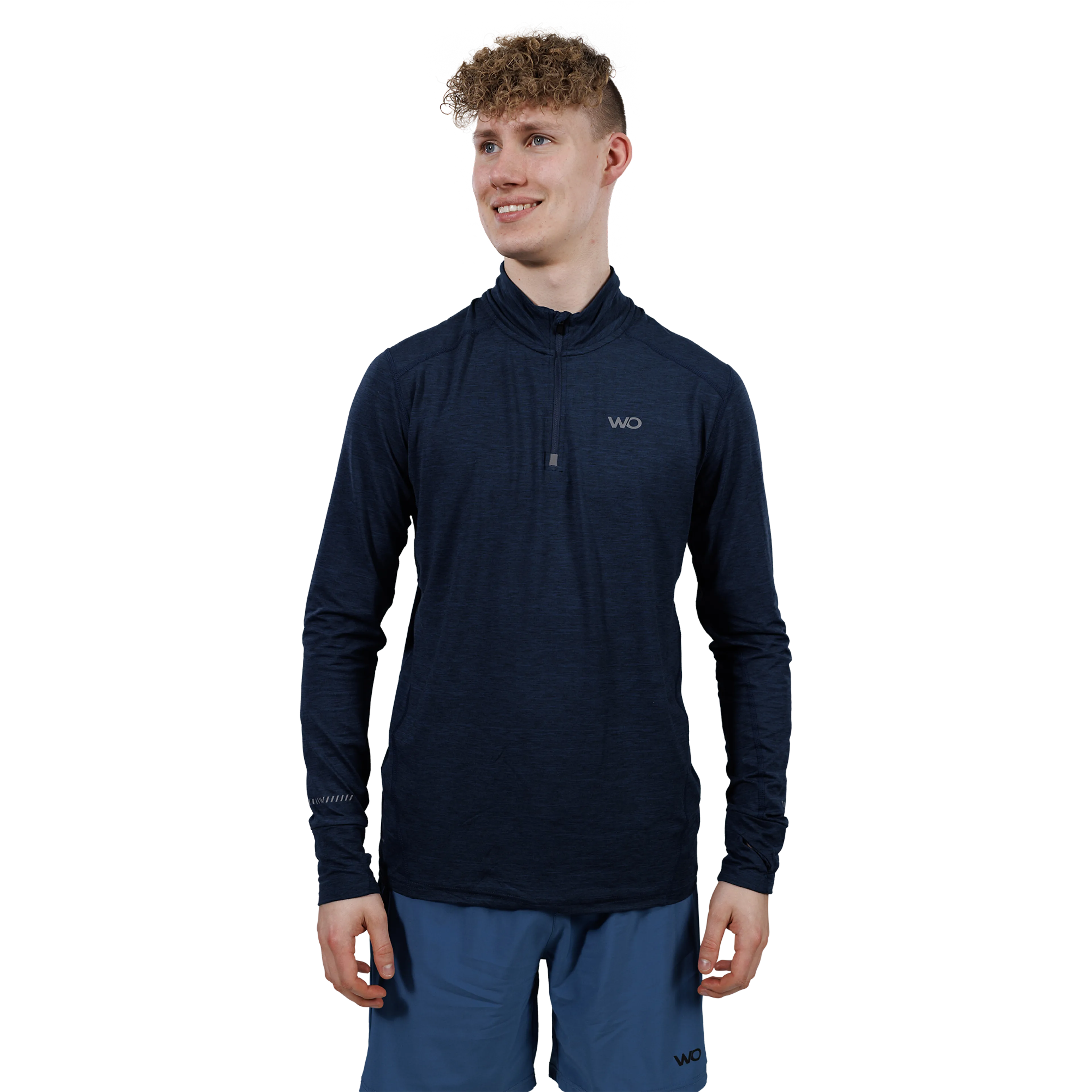 Hillon Melange Midlayer Herre