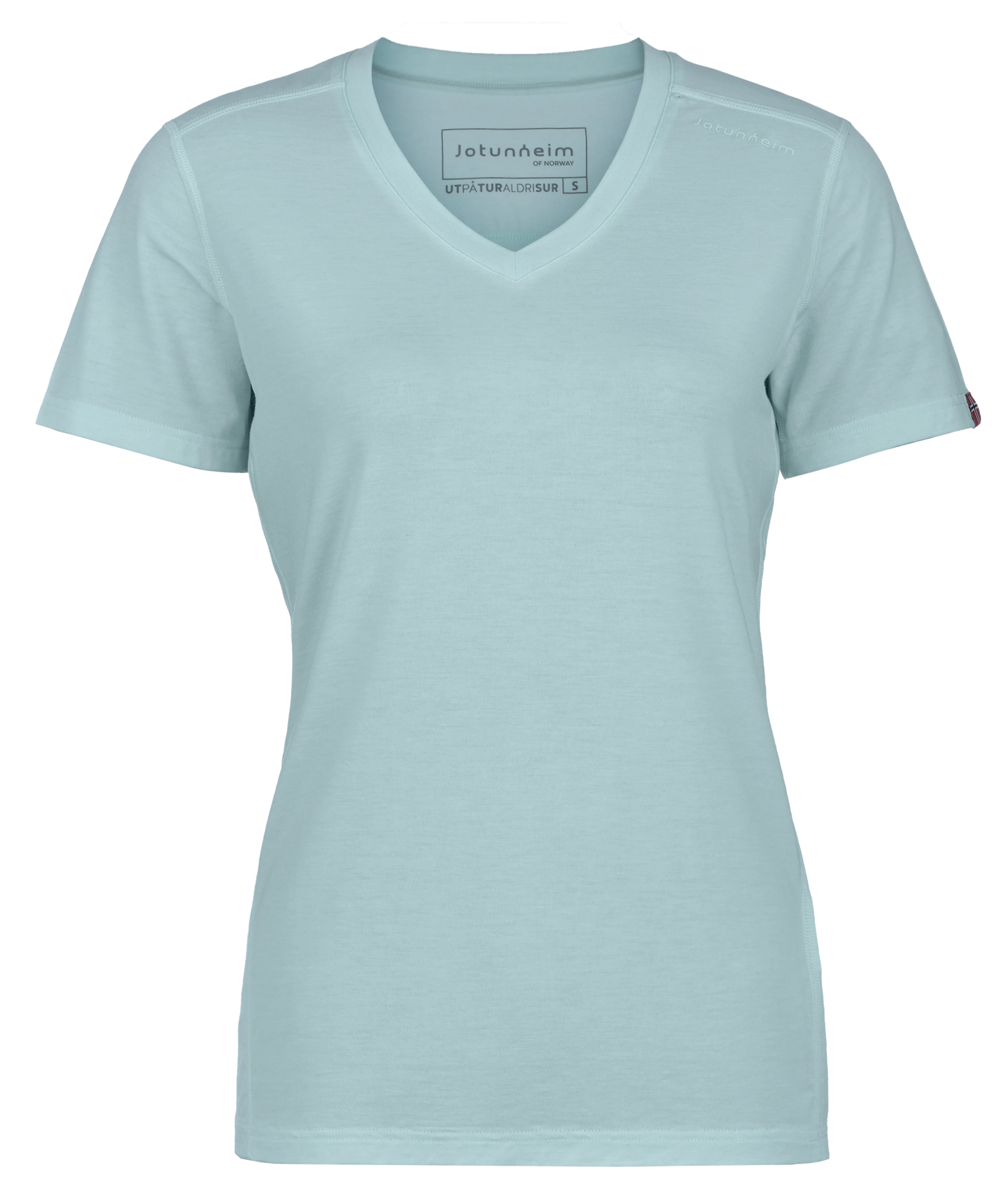 Veo Ull/bambus T-shirt U/trykk dame