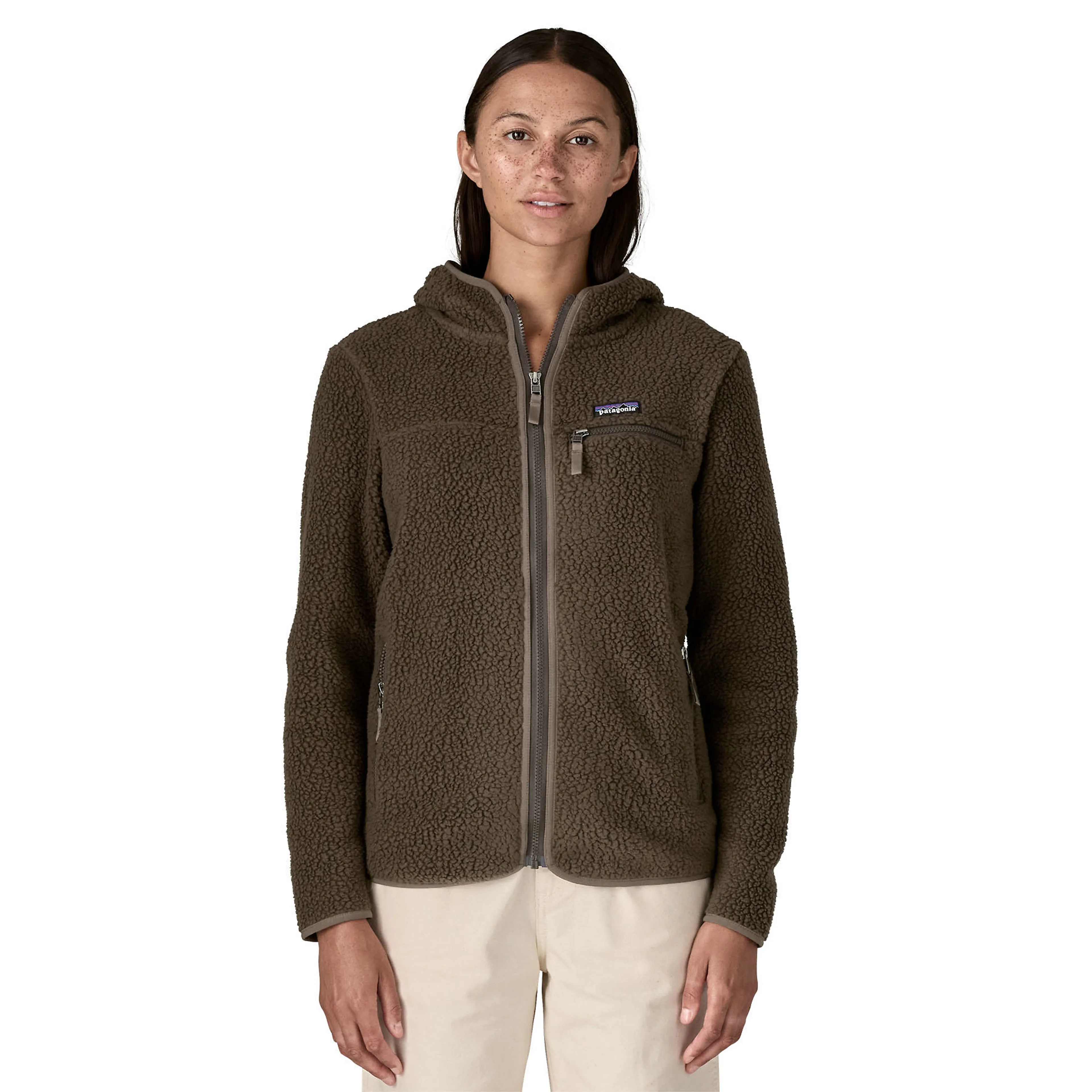 W Retro Pile hoody