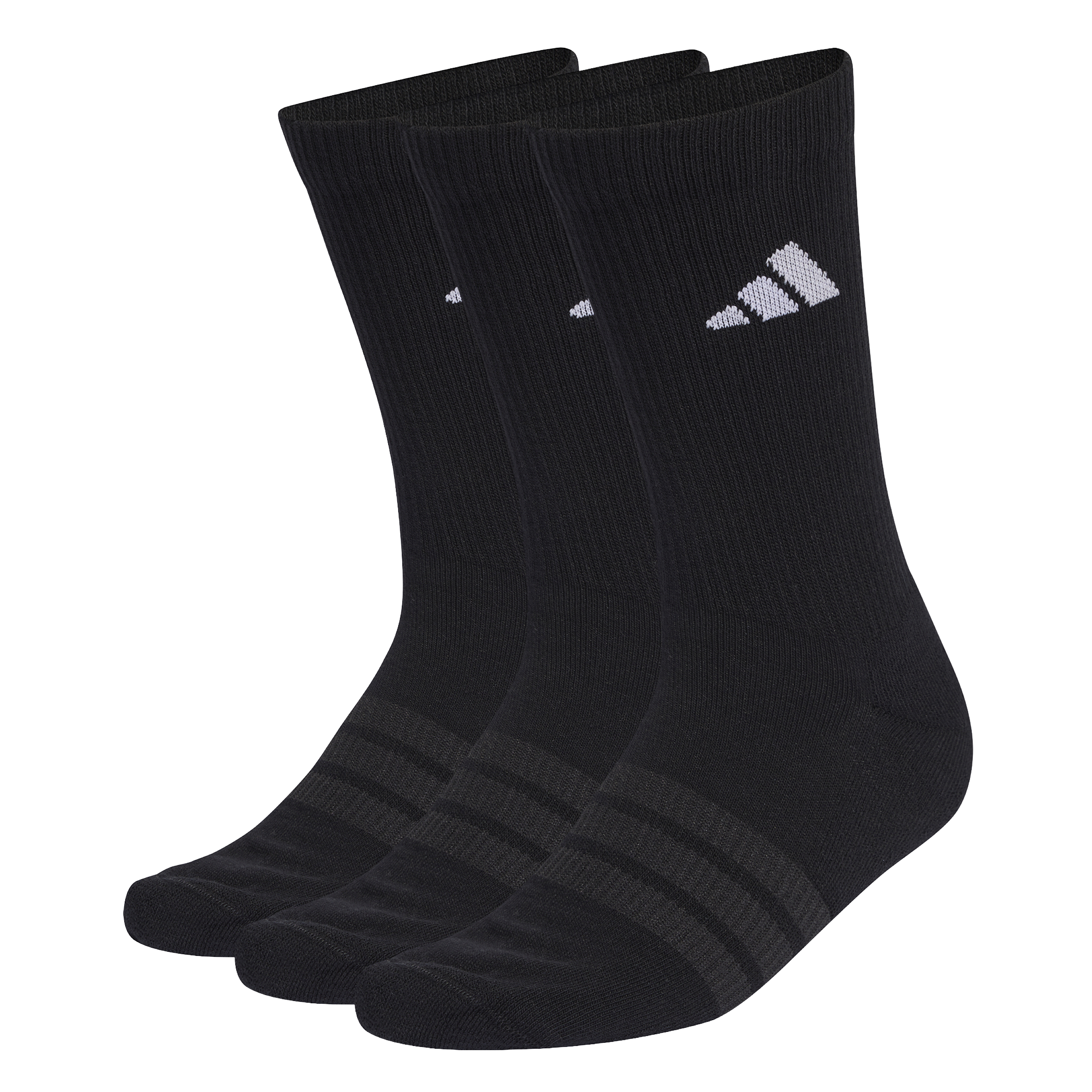 CUSHIONED SPORTSWEAR CREW SOCKS 3 PAIR PACK