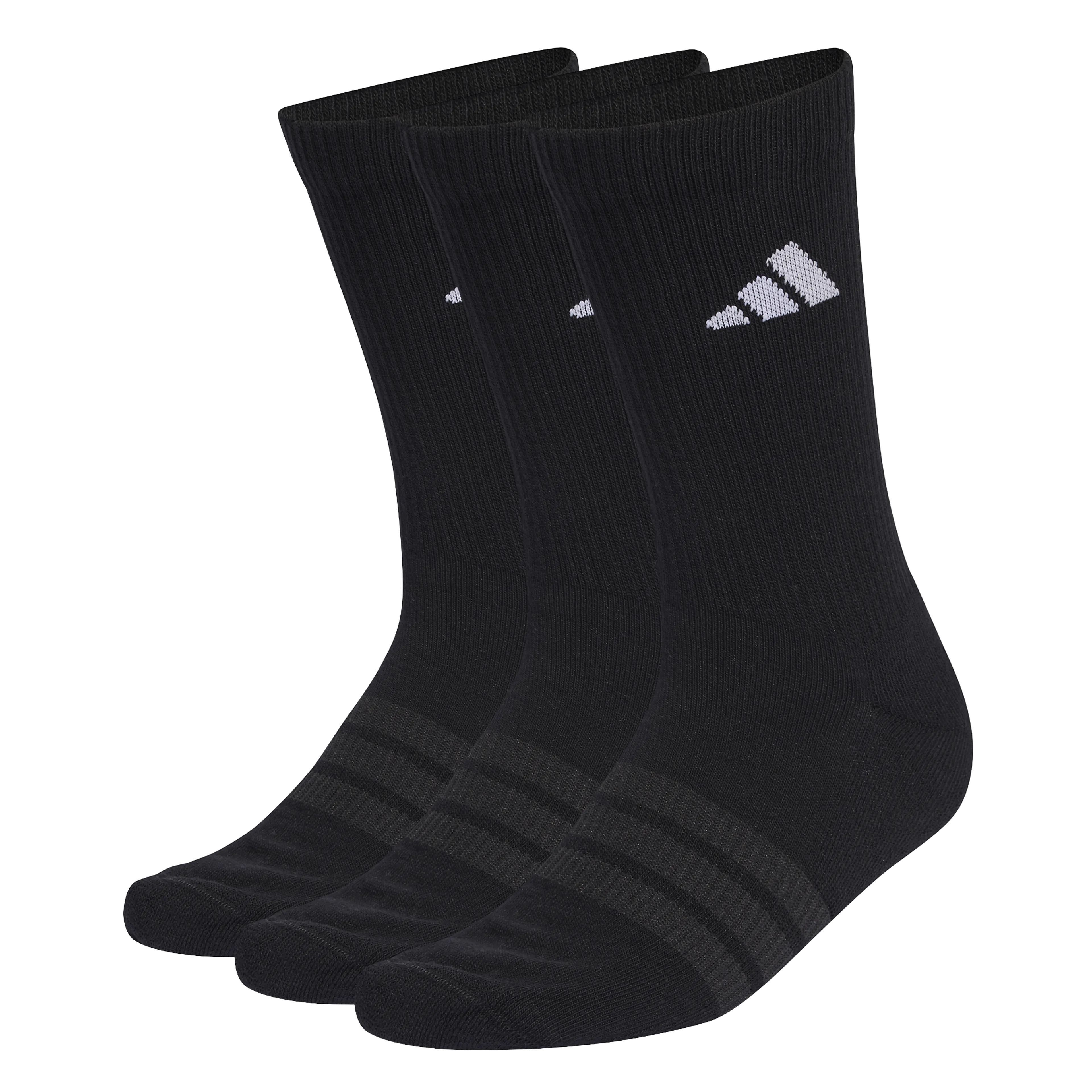 CUSHIONED SPORTSWEAR CREW SOCKS 3 PAIR PACK
