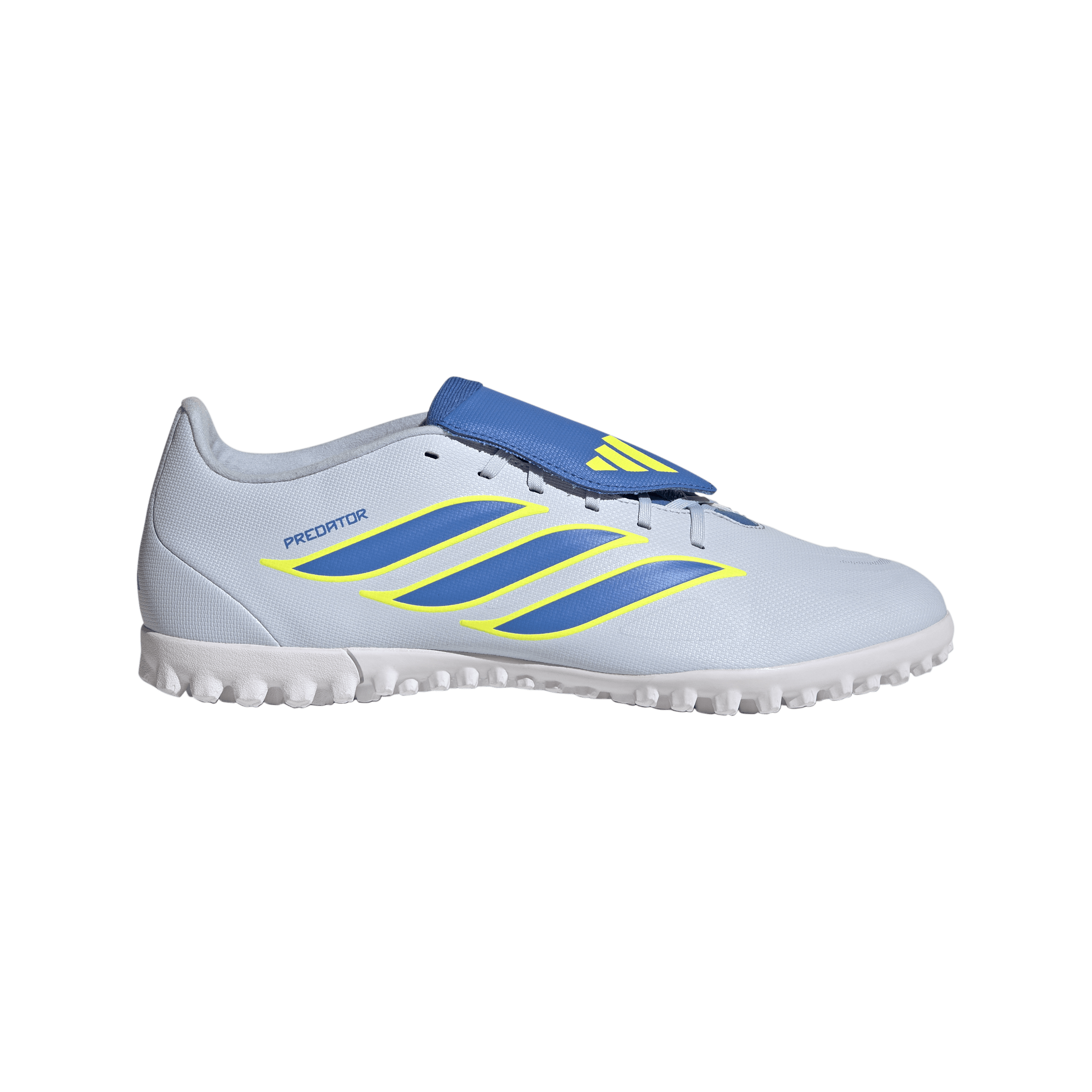 Predator Club Fold-Over Tongue Turf Fotballsko Grus/Kunstgress