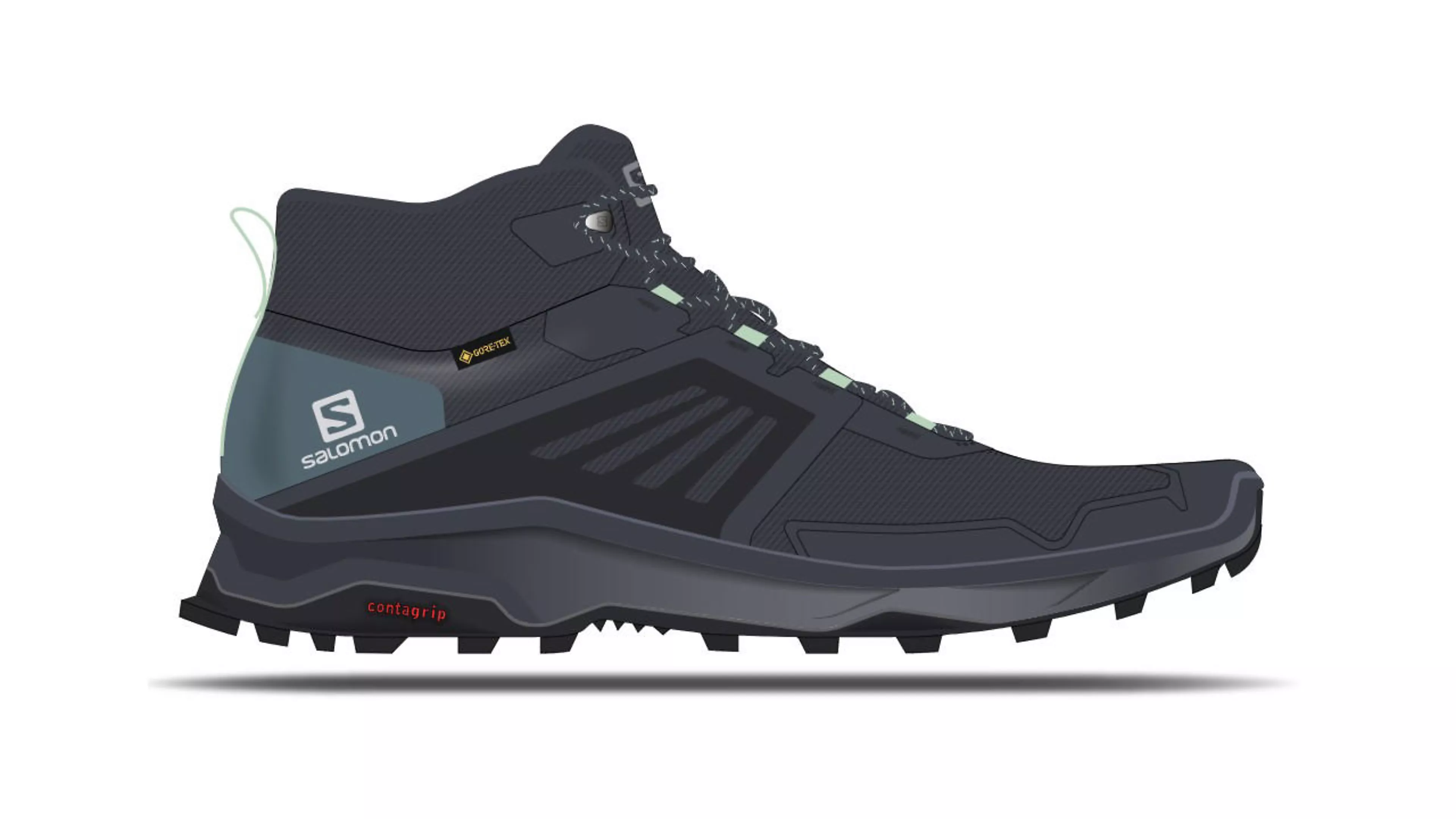 X-Render Mid GTX tursko dame