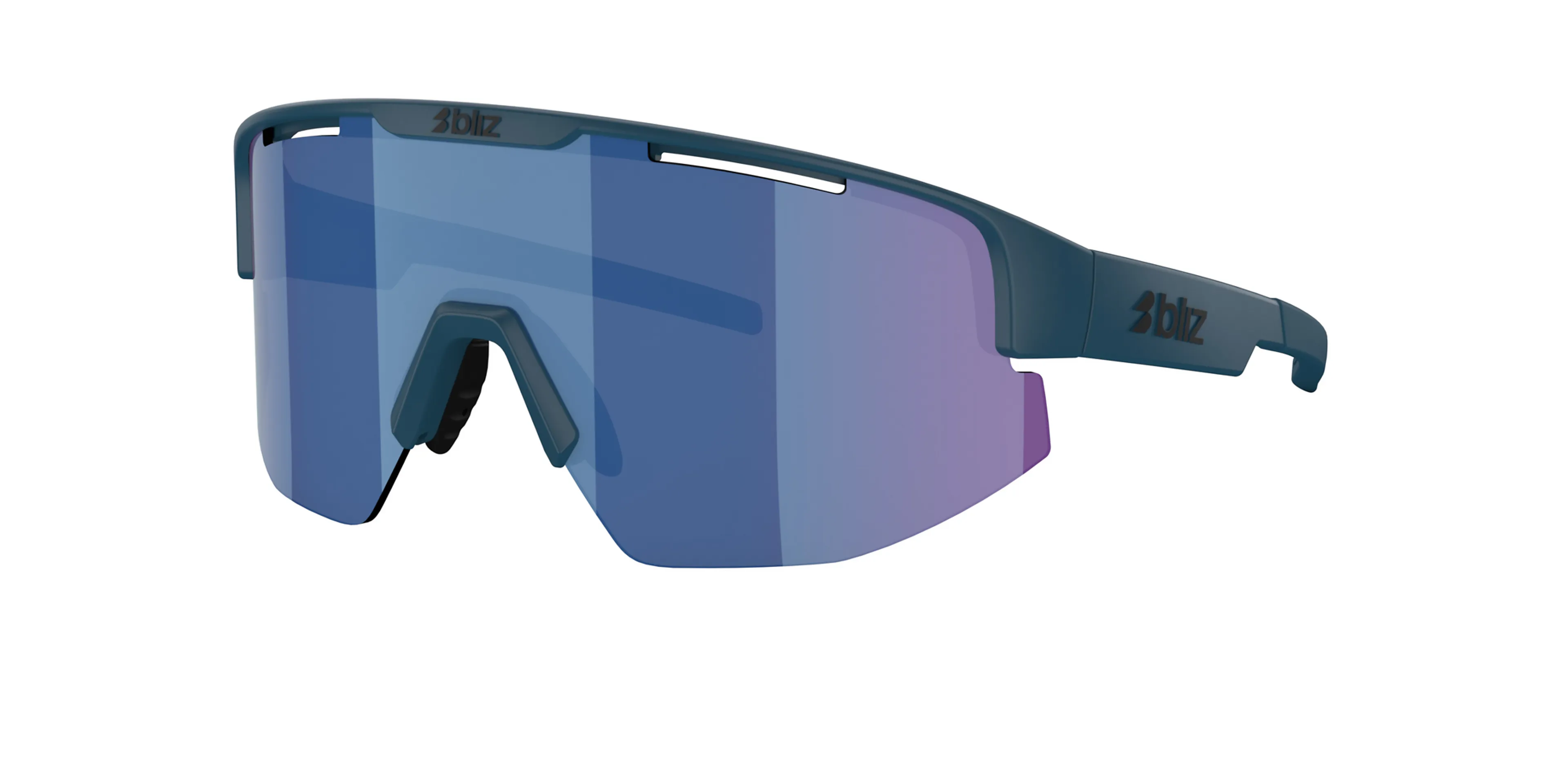 Matt Blue - Brown w Blue Multi