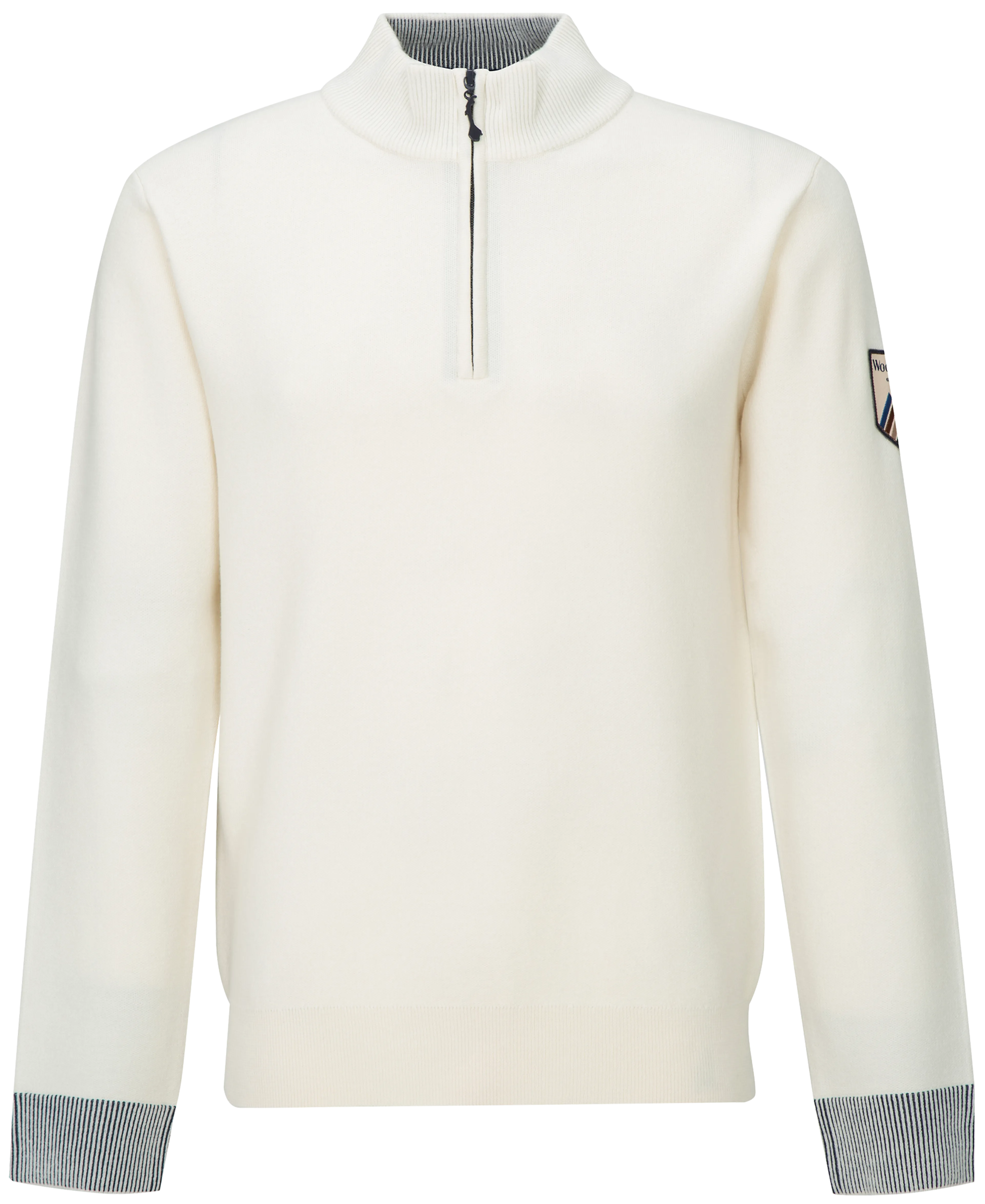 Tydal knitted sweater 1/2 zip Man