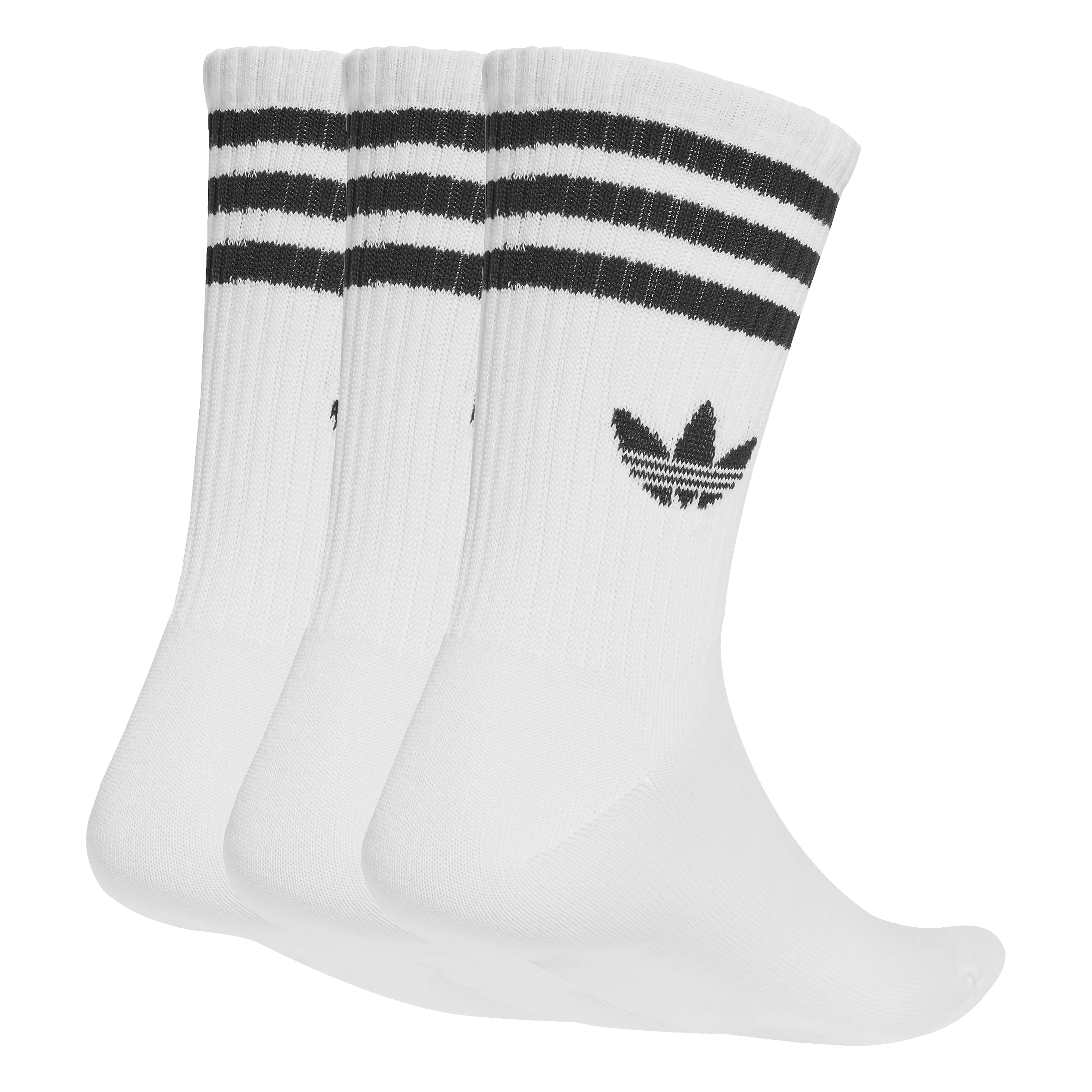 3-Stripes Crew Socks 3 Pairs