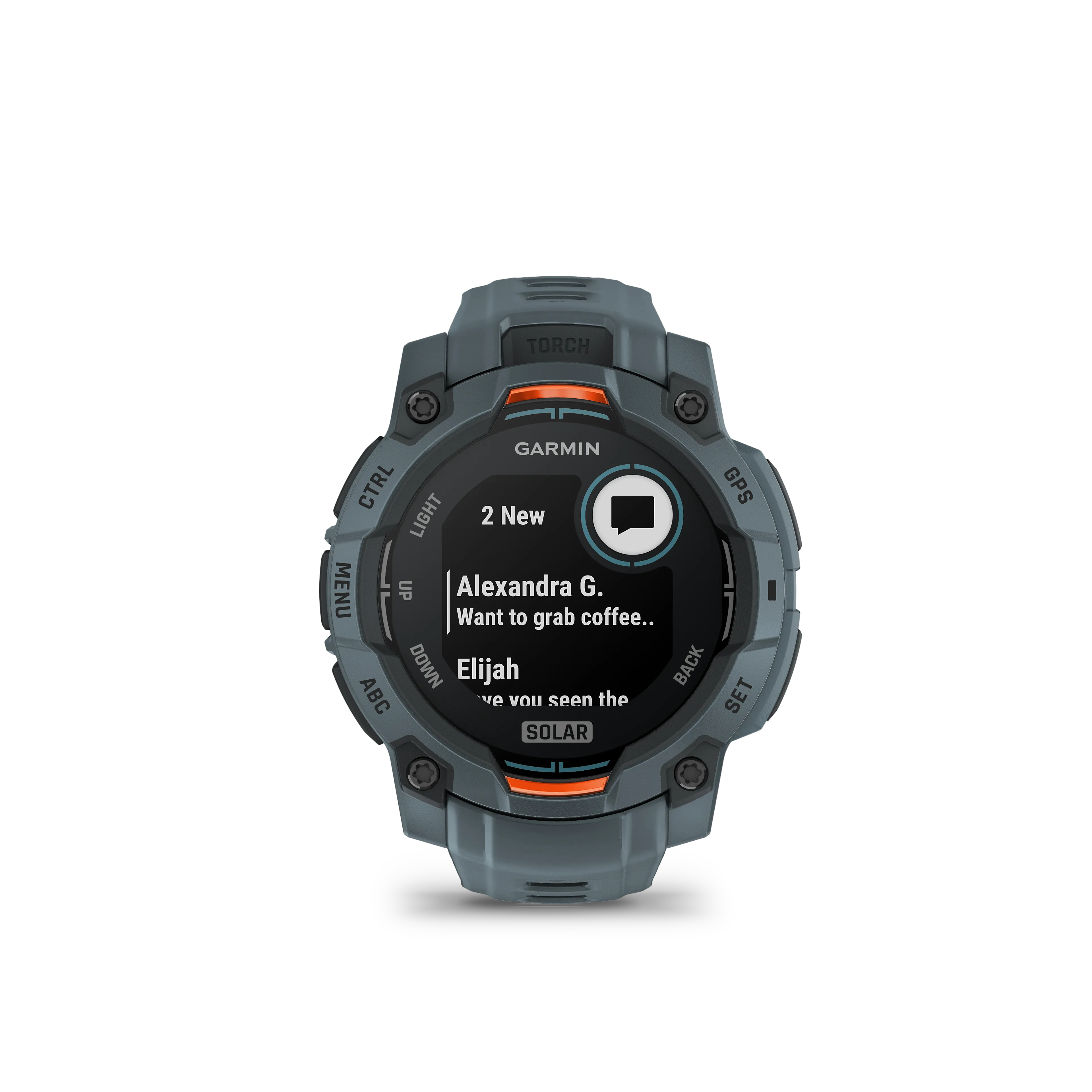 Instinct 3 - 45mm, Solar, Twilight Bezel with Twilight Band