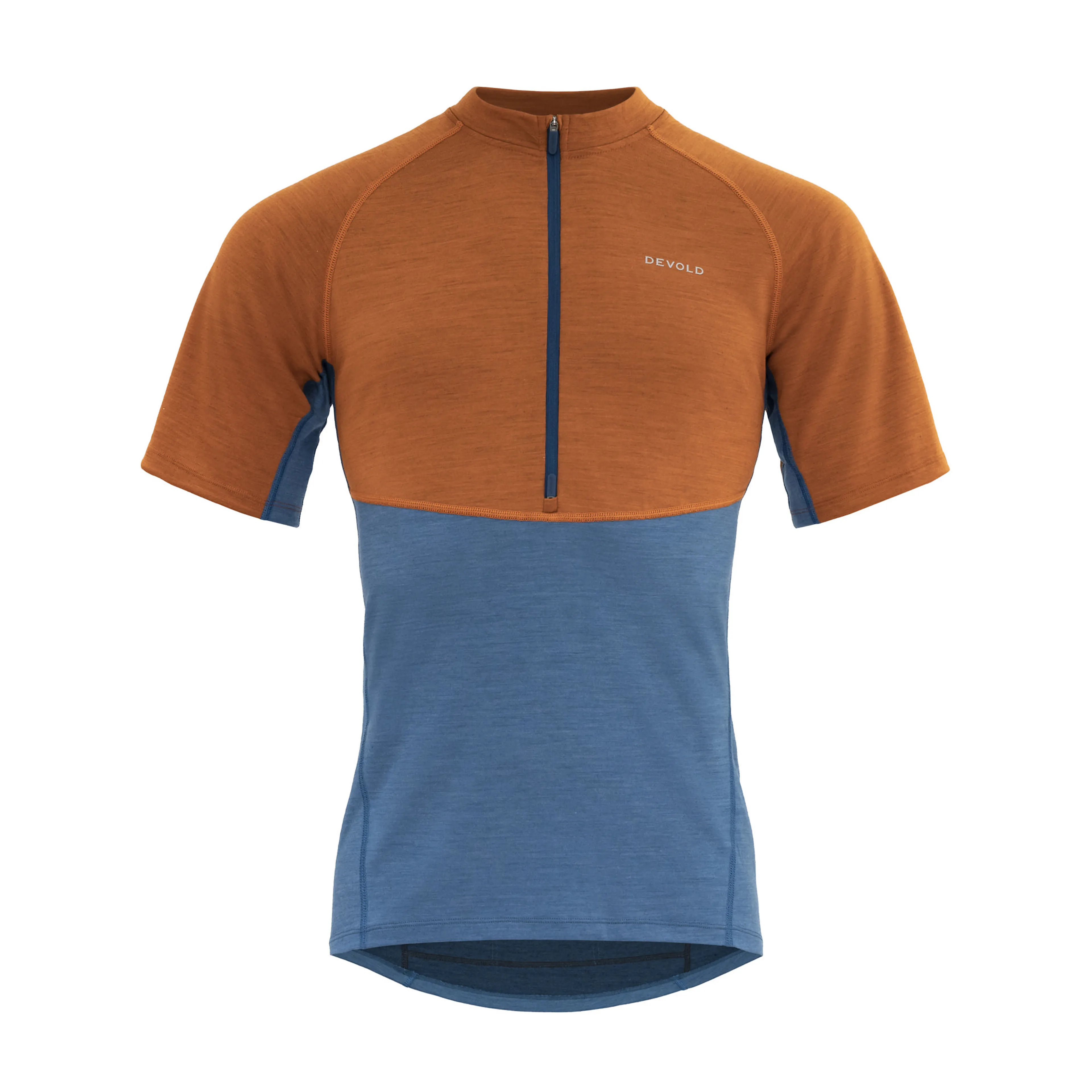 STANDAL MERINO TEE ZIP NECK MAN STANDAL MERINO TEE ZIP NECK MAN