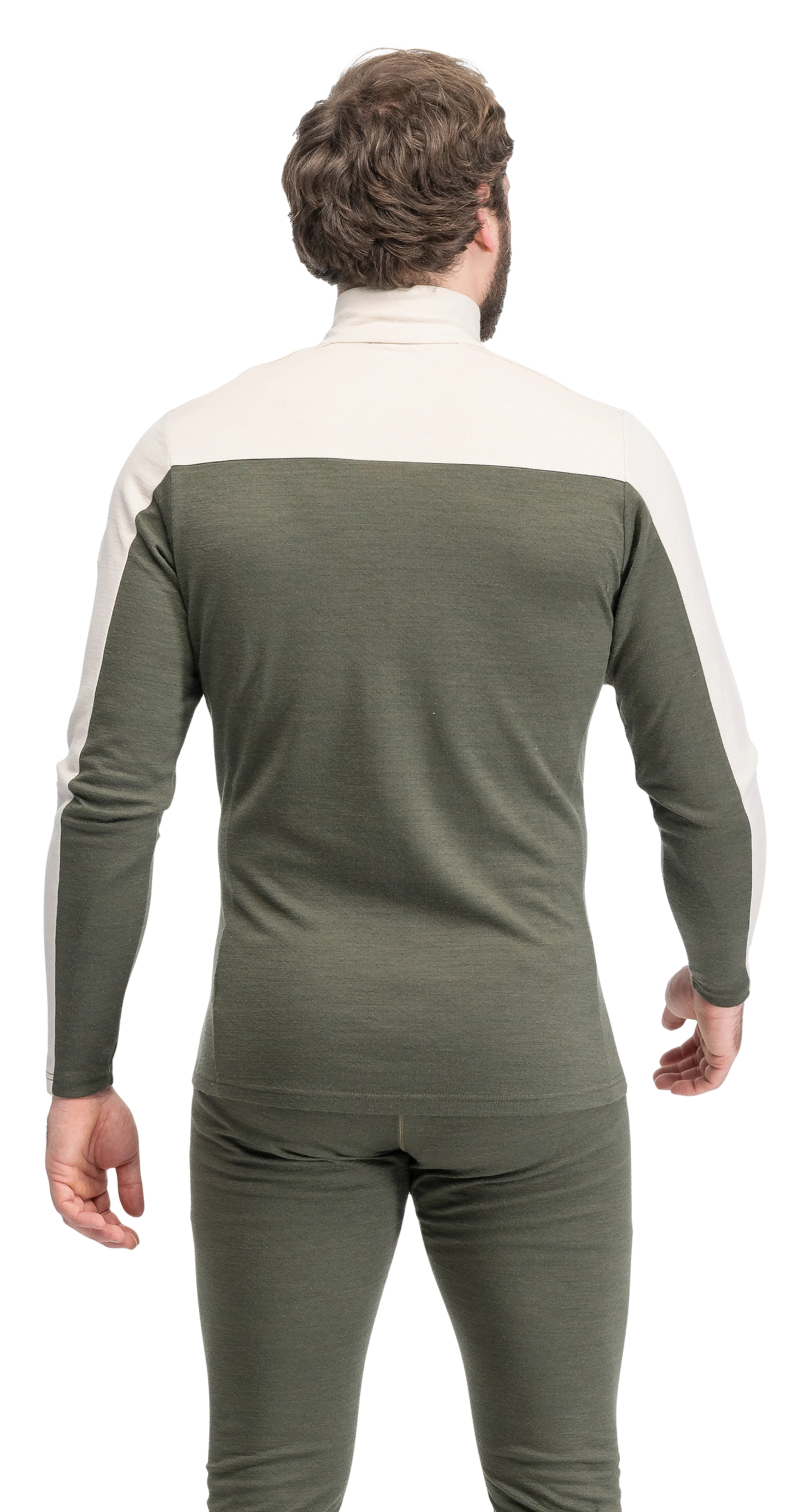 Inner:Dual Merino Half Zip Men