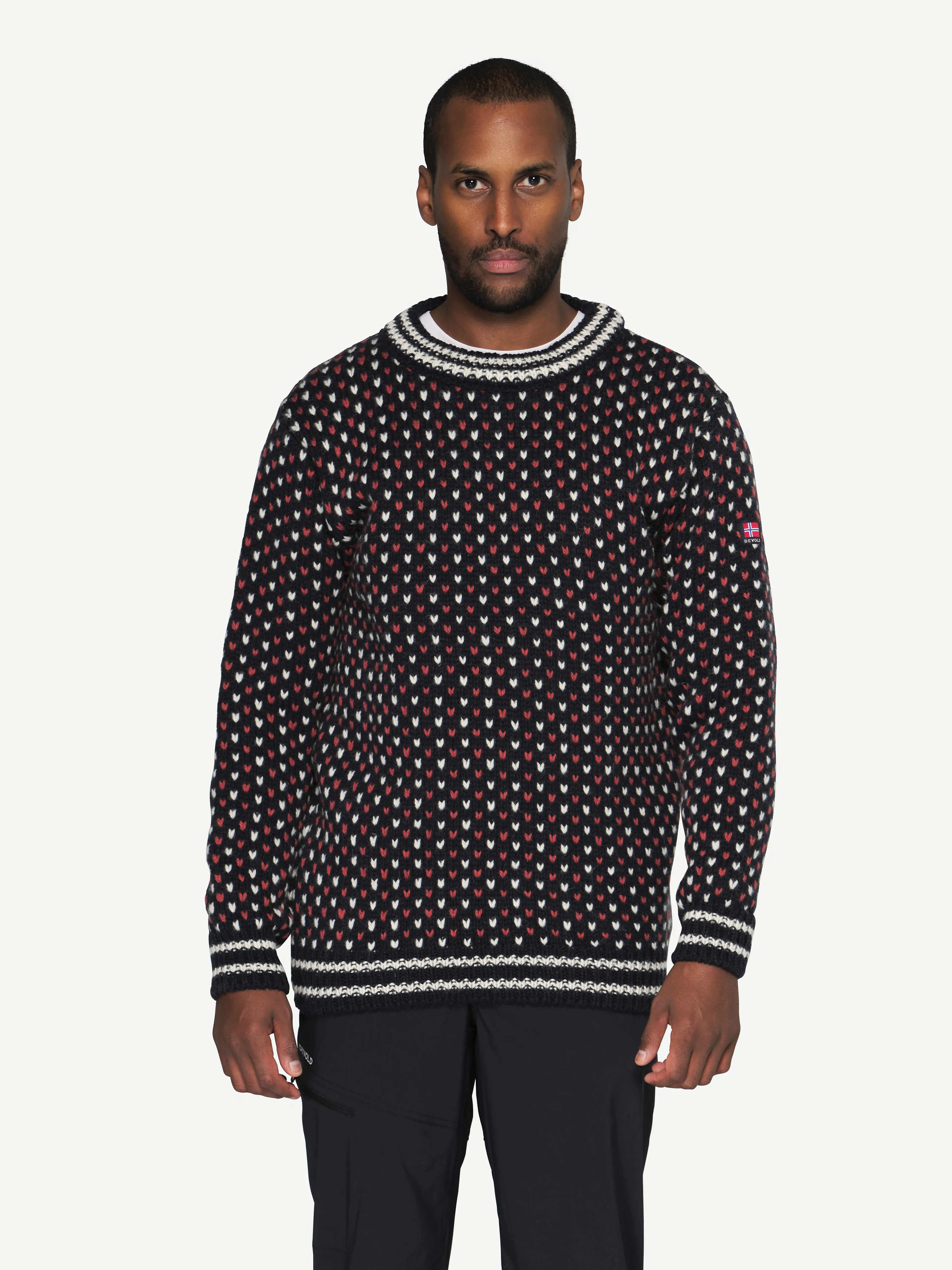 NORDSJØ TWO-TONE SWEATER