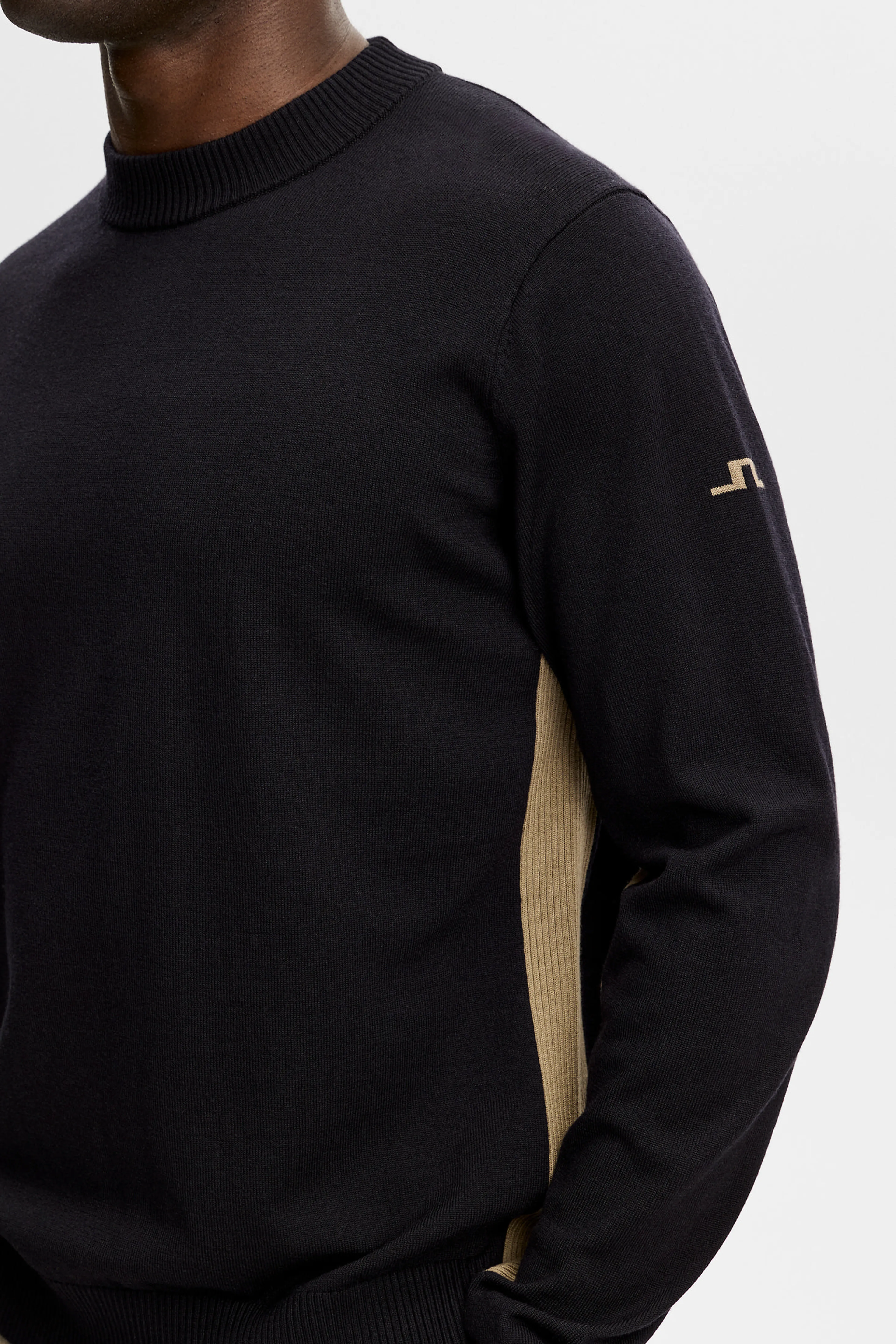 Chester Side Stripe Knit Crew