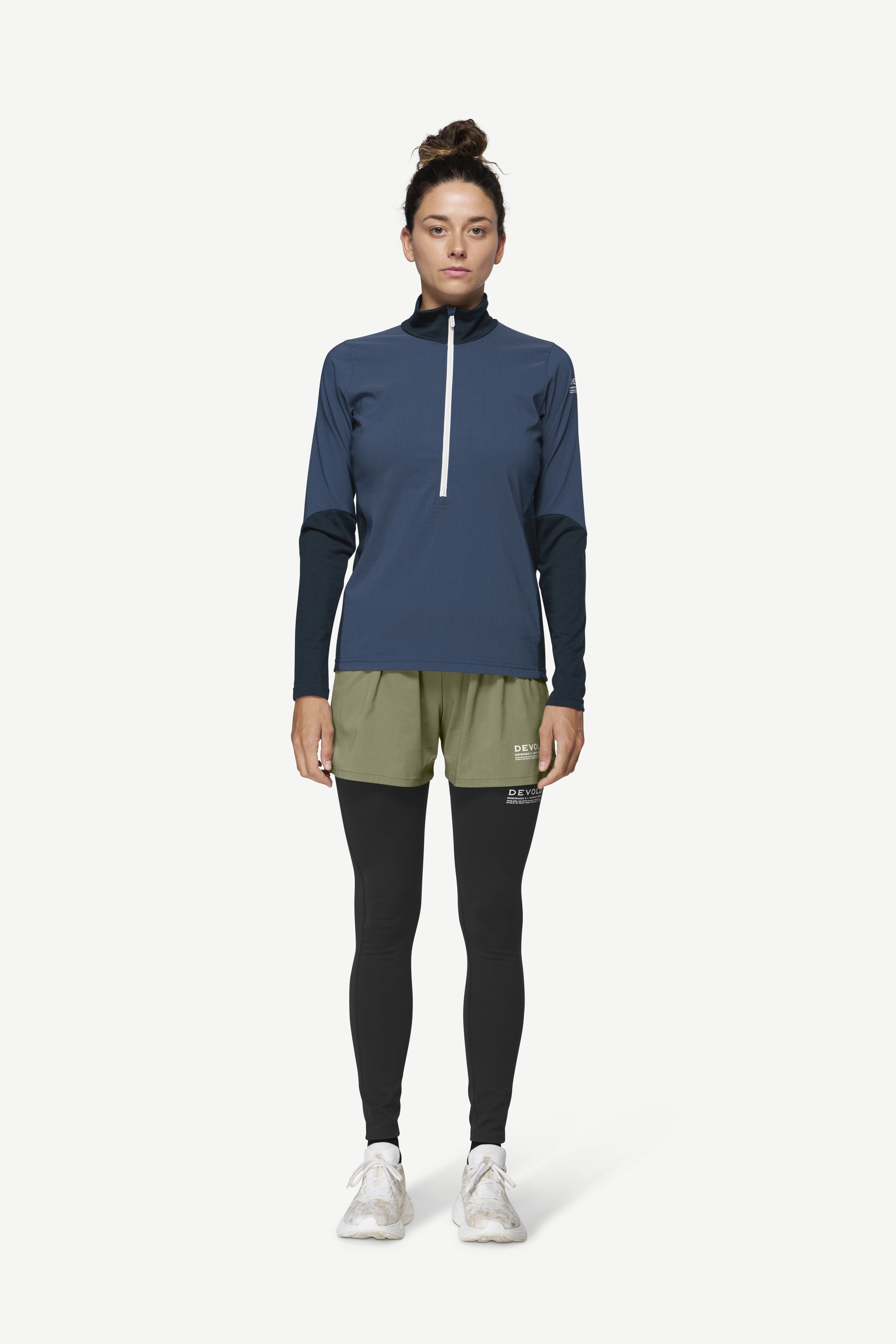 ENDURANCE MERINO COVER ZIP WMN